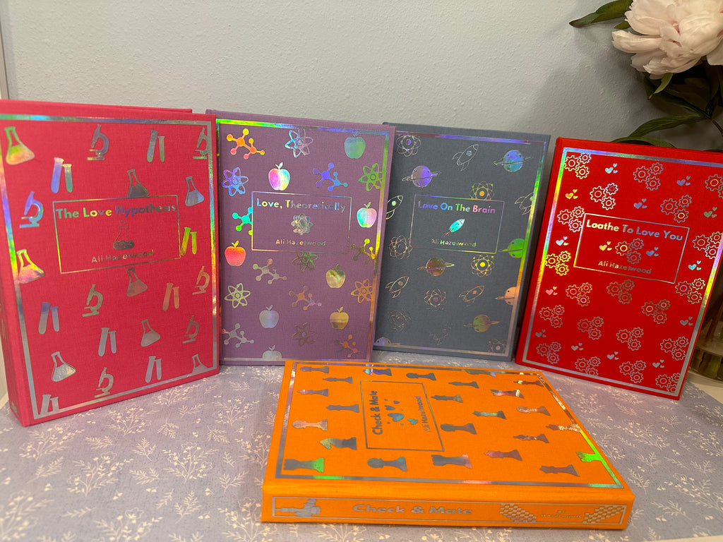 Ali Hazelwood Collection Rebind | Custom Books | Special Edition Rebind | Rebound Book | Tiktok Book Binder | Romance BookTok