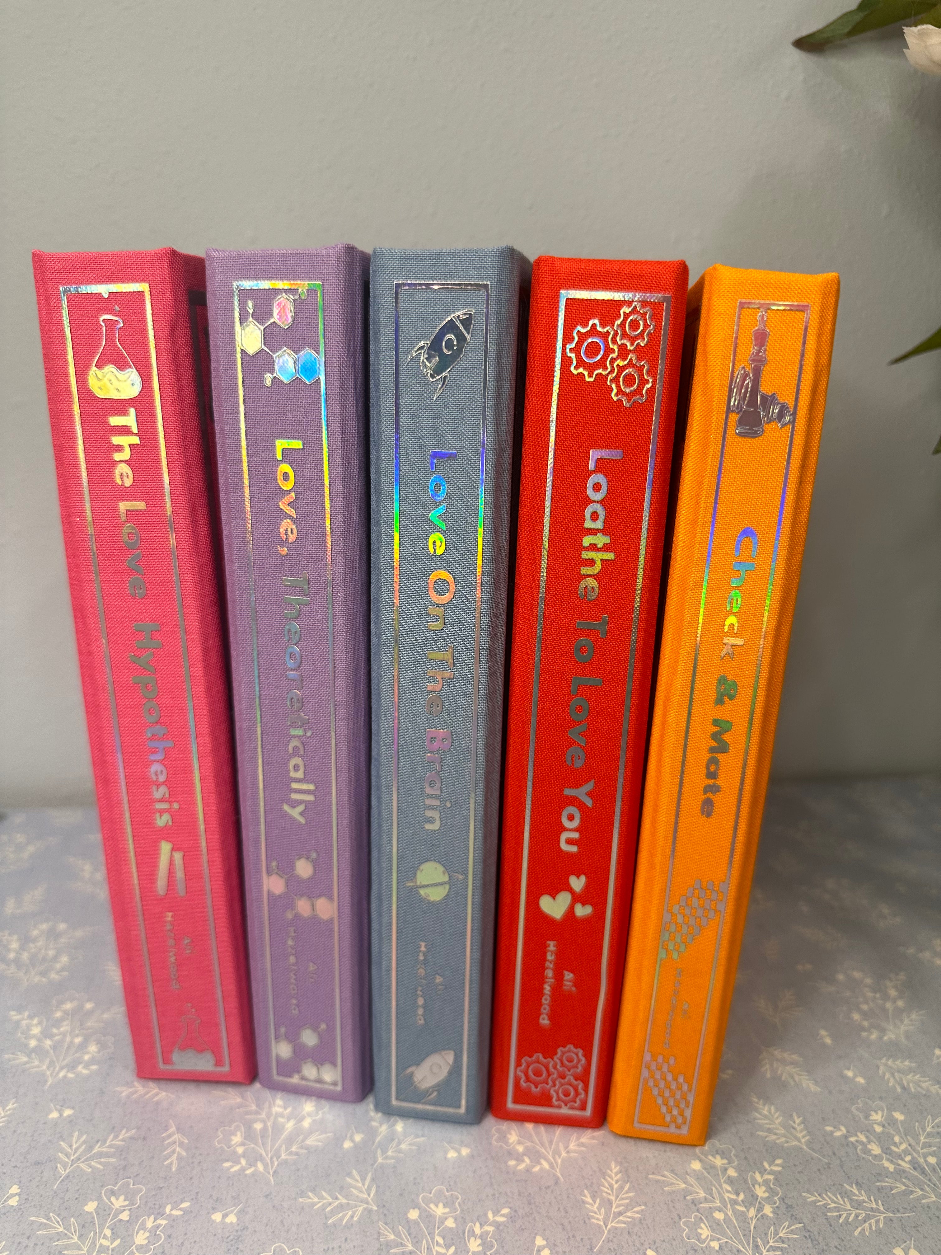 Ali Hazelwood Collection Rebind | Custom Books | Special Edition Rebind | Rebound Book | Tiktok Book Binder | Romance BookTok