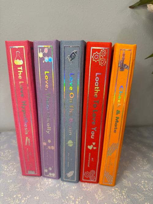 Ali Hazelwood Collection Rebind | Custom Books | Special Edition Rebind | Rebound Book | Tiktok Book Binder | Romance BookTok