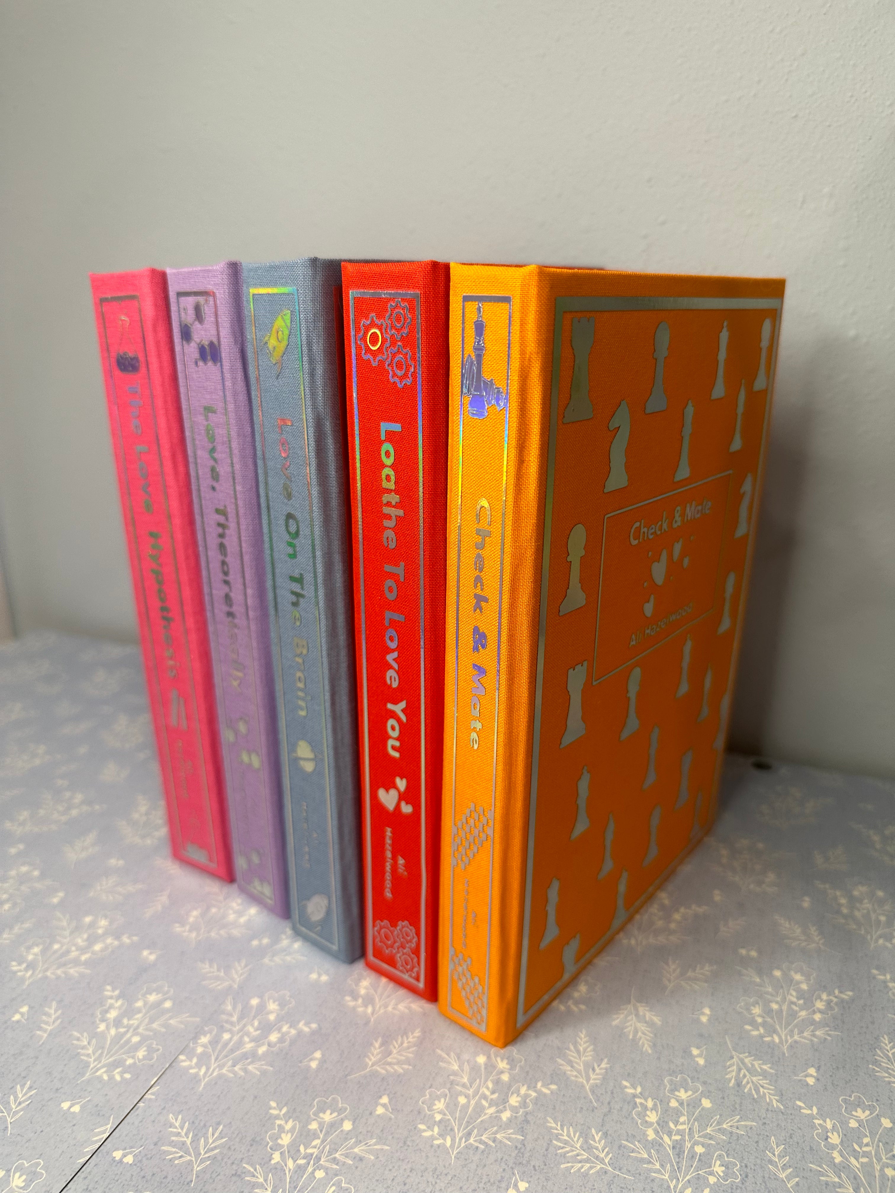 Ali Hazelwood Collection Rebind | Custom Books | Special Edition Rebind | Rebound Book | Tiktok Book Binder | Romance BookTok