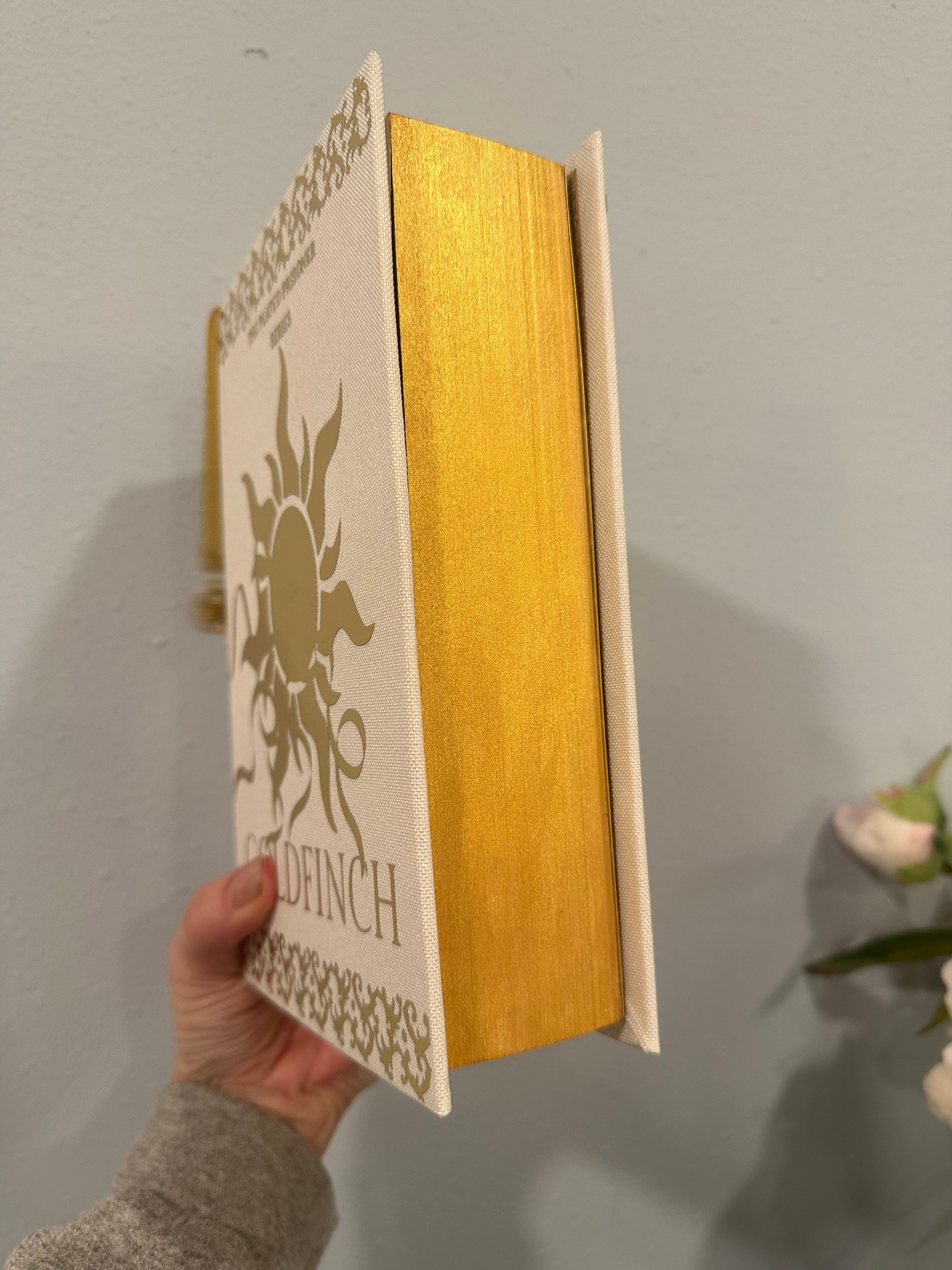 The Plated Prisoner Series | Gild, Glint, Gleam, Glow, Gold, Goldfinch | Raven Kennedy | Dark Romantasy Rebind | Special Edition | Handmade Books