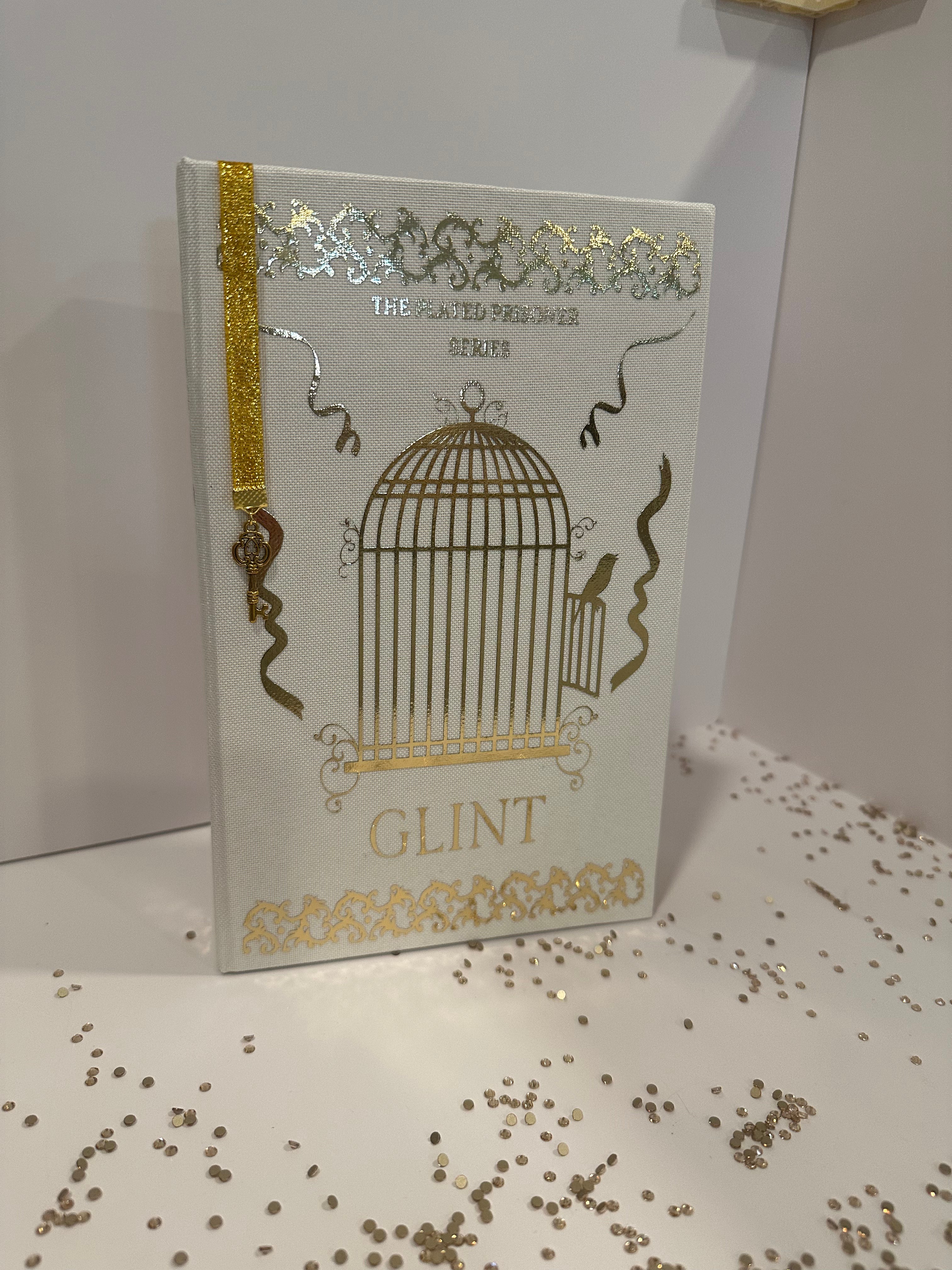The Plated Prisoner Series | Gild, Glint, Gleam, Glow, Gold, Goldfinch | Raven Kennedy | Dark Romantasy Rebind | Special Edition | Handmade Books
