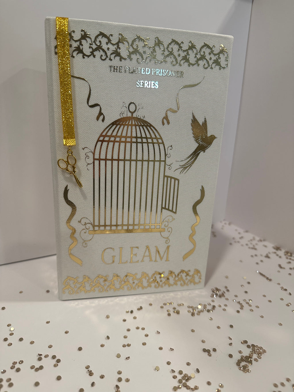The Plated Prisoner Series | Gild, Glint, Gleam, Glow, Gold, Goldfinch | Raven Kennedy | Dark Romantasy Rebind | Special Edition | Handmade Books