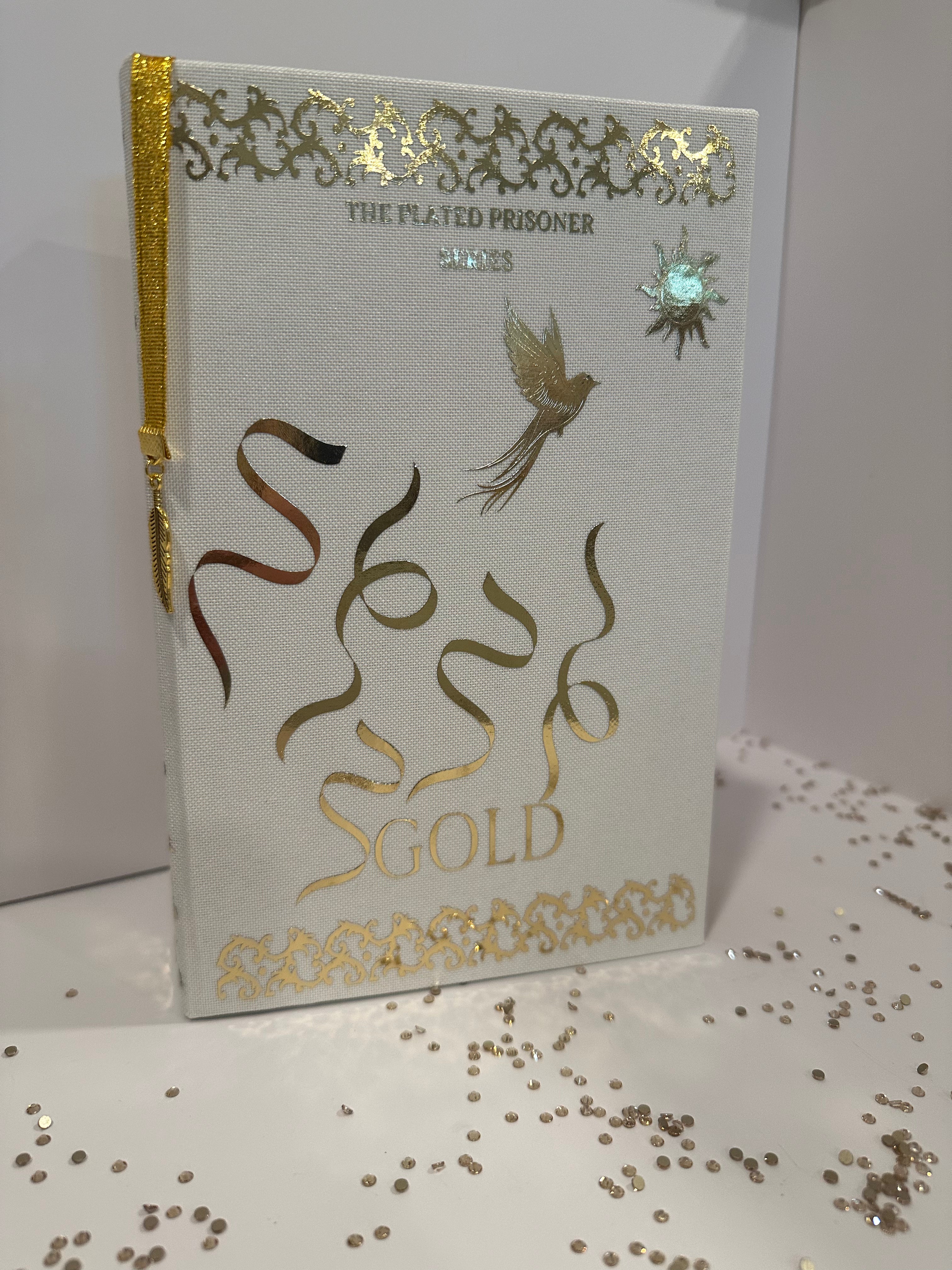 The Plated Prisoner Series | Gild, Glint, Gleam, Glow, Gold, Goldfinch | Raven Kennedy | Book Bind | Rebound Special Editions | Rebind