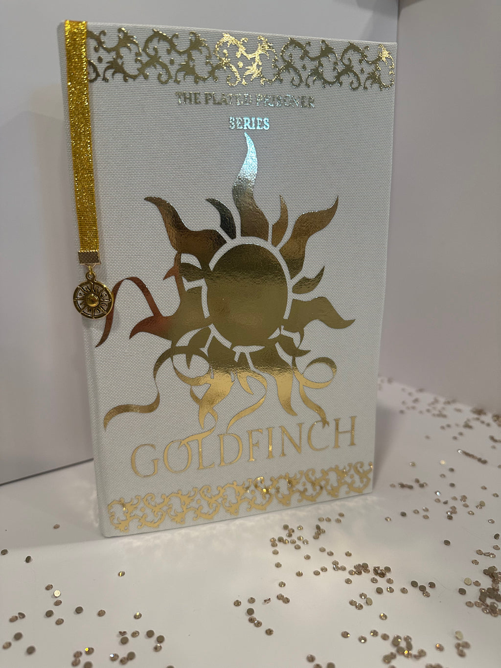 The Plated Prisoner Series | Gild, Glint, Gleam, Glow, Gold, Goldfinch | Raven Kennedy | Dark Romantasy Rebind | Special Edition | Handmade Books