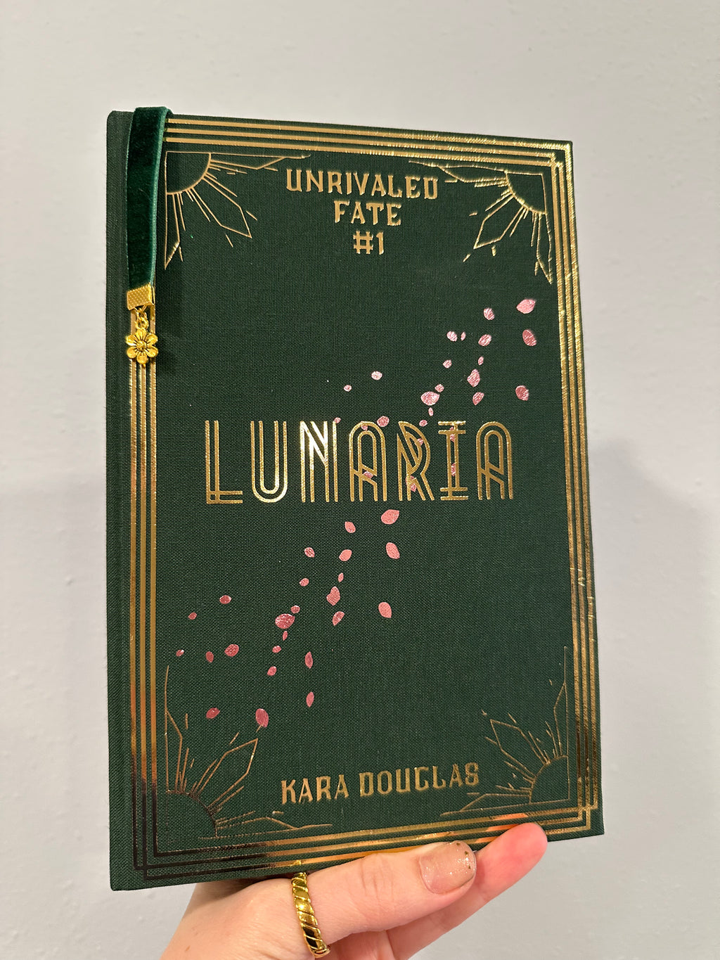 Lunaria | Kara Douglas Rebind | Custom Books | Special Edition Rebind | Rebound Book | Tiktok Book Binder | Romantasy BookTok | Fantasy