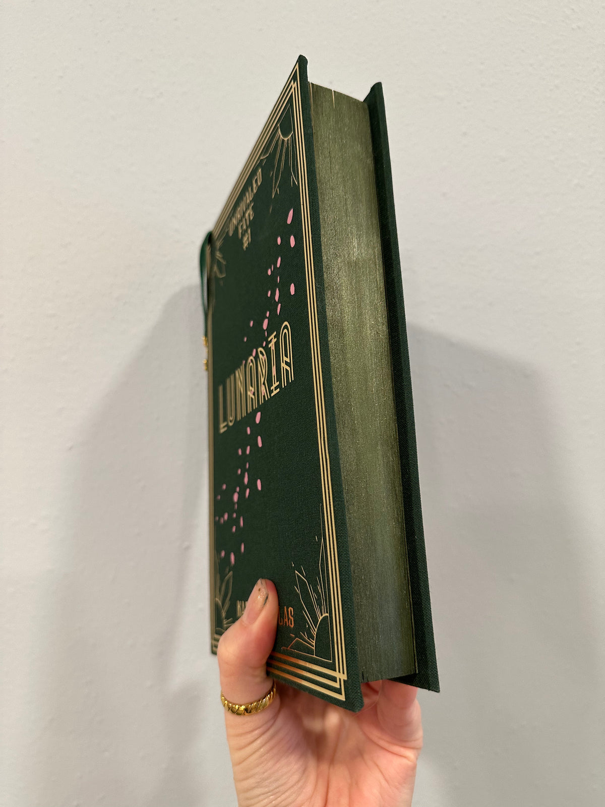 Lunaria | Kara Douglas Rebind | Custom Books | Special Edition Rebind | Rebound Book | Tiktok Book Binder | Romantasy BookTok | Fantasy