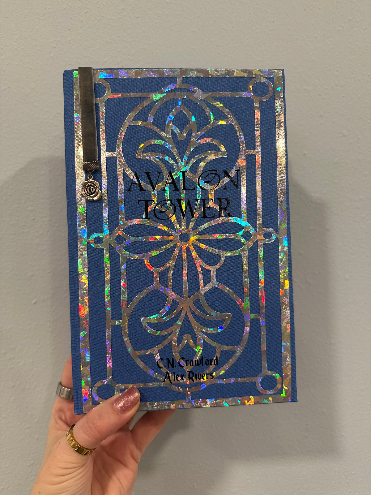 Avalon Tower | Romantasy Rebind | Custom Books | Special Edition Rebind | Rebound Book | Tiktok Book Binder | BookTok | Fantasy Romance Book