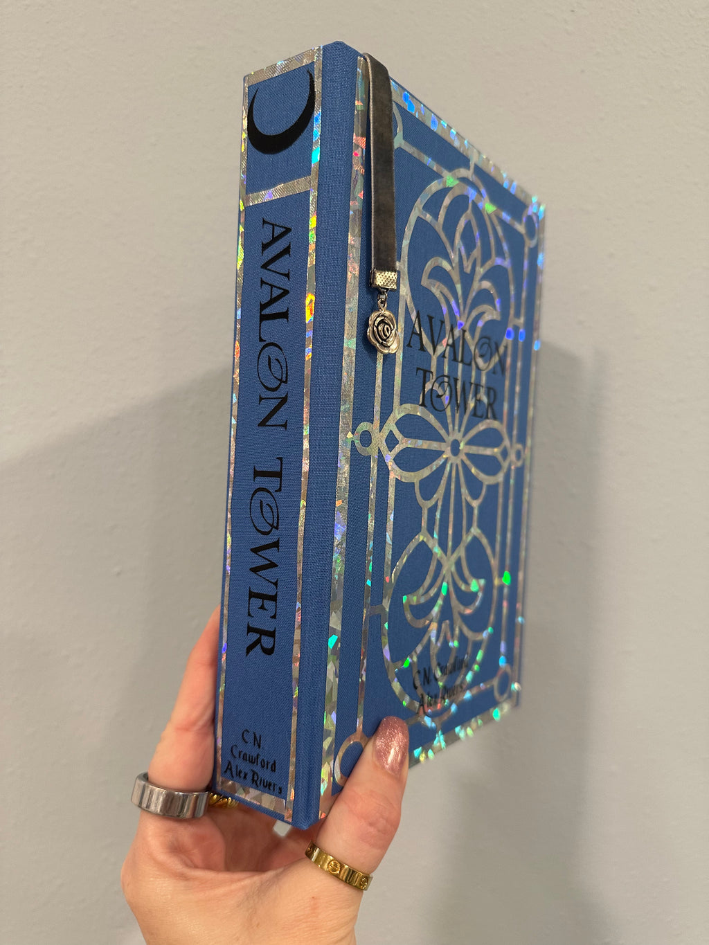 Avalon Tower | Romantasy Rebind | Custom Books | Special Edition Rebind | Rebound Book | Tiktok Book Binder | BookTok | Fantasy Romance Book