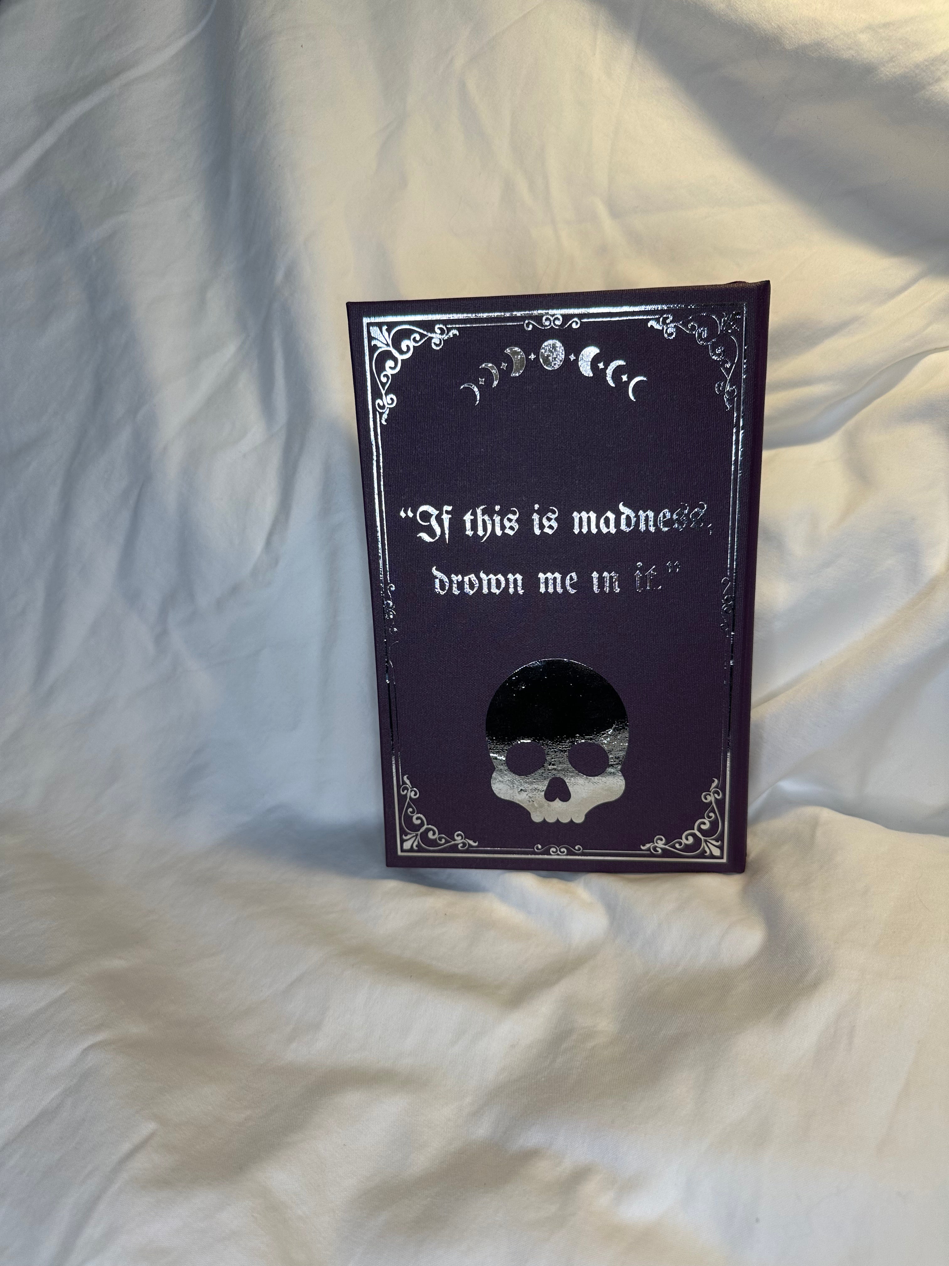 Gothikana Rebind | RuNyx | Dark Romantasy | Book Binding | Custom Books | Special Edition Rebind | Tiktok Book Binder | Dark Academia
