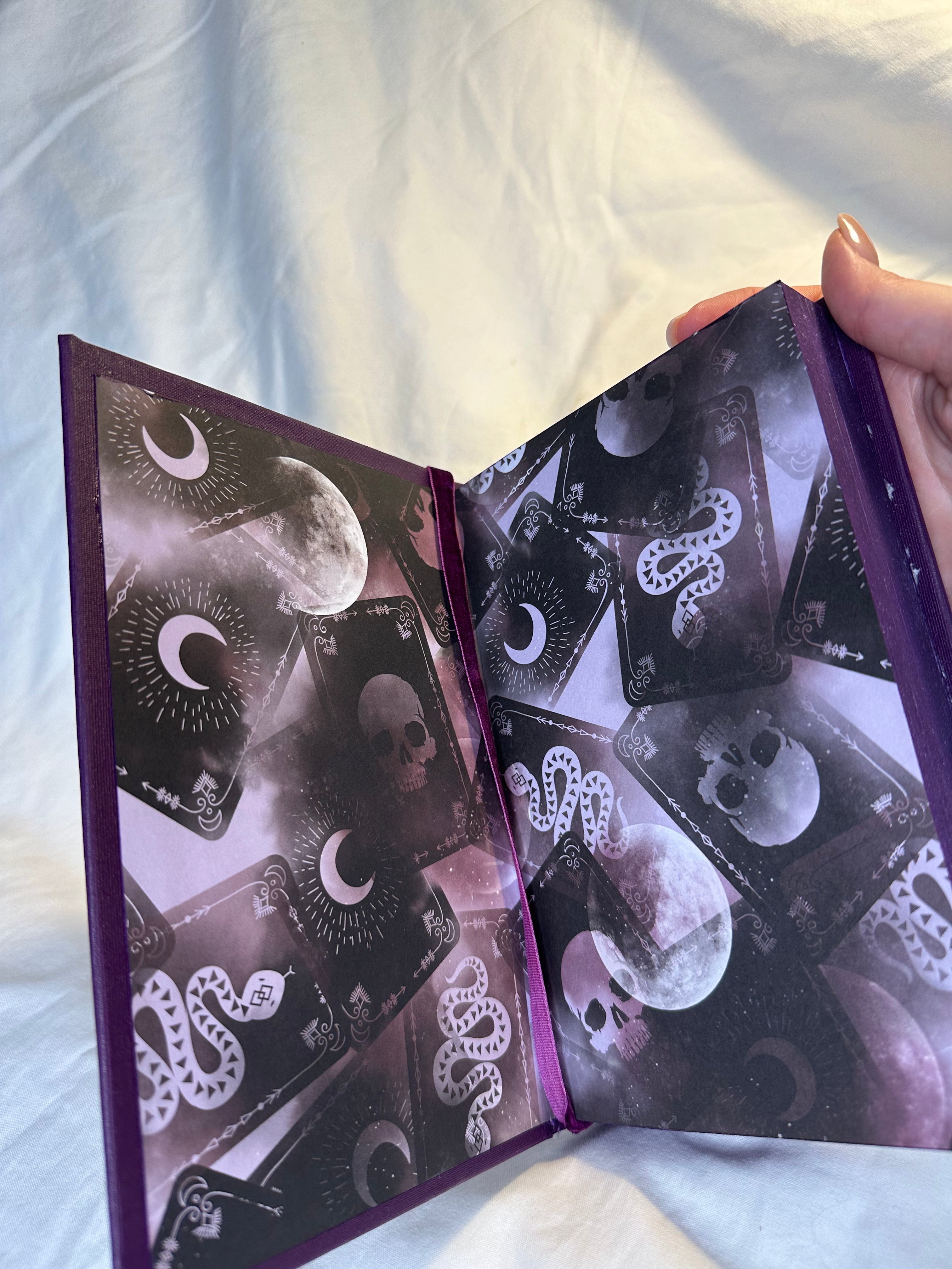 Gothikana Rebind | RuNyx | Dark Romantasy | Book Binding | Custom Books | Special Edition Rebind | Tiktok Book Binder | Dark Academia