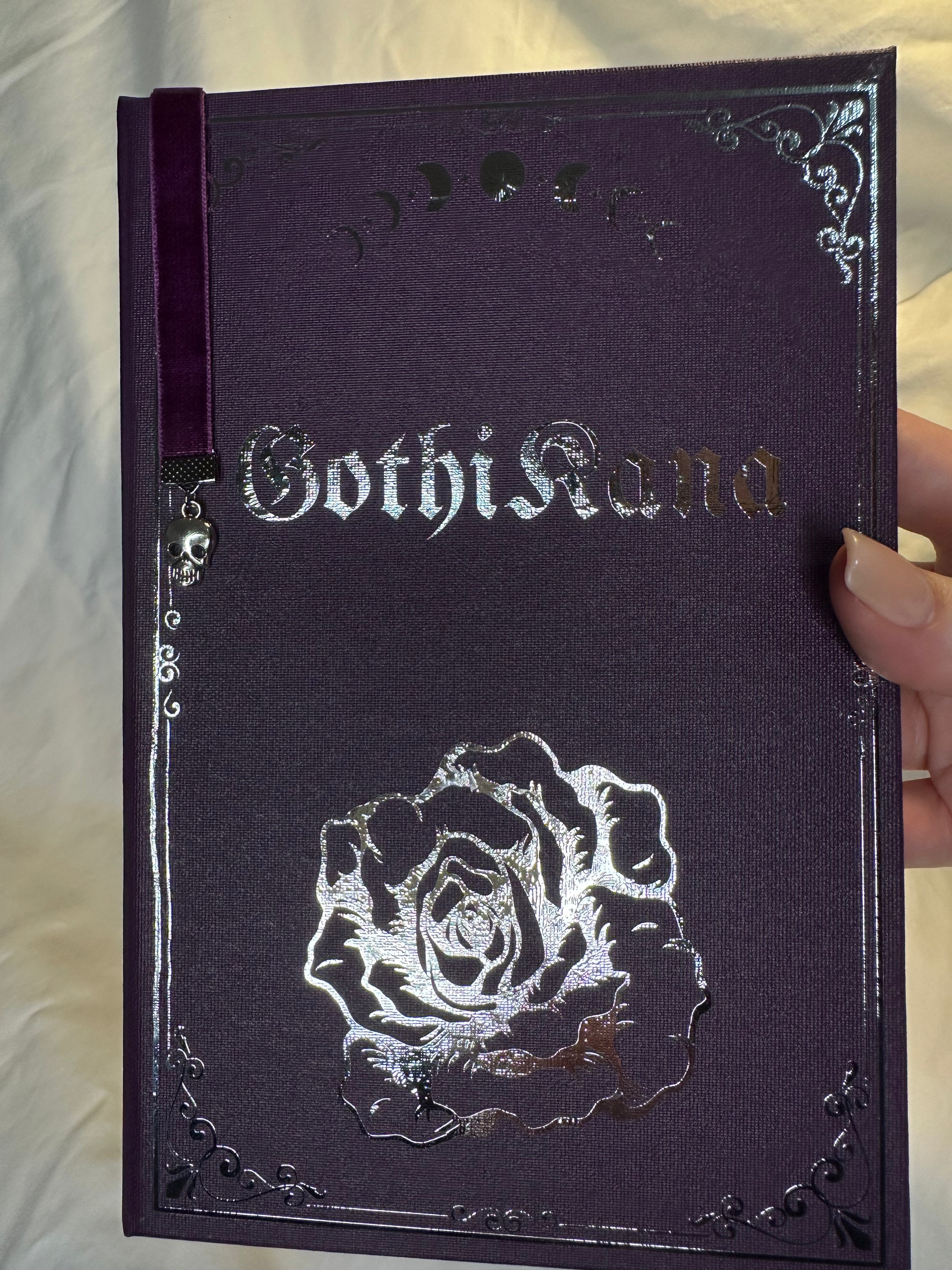 Gothikana Rebind | RuNyx | Dark Romantasy | Book Binding | Custom Books | Special Edition Rebind | Tiktok Book Binder | Dark Academia