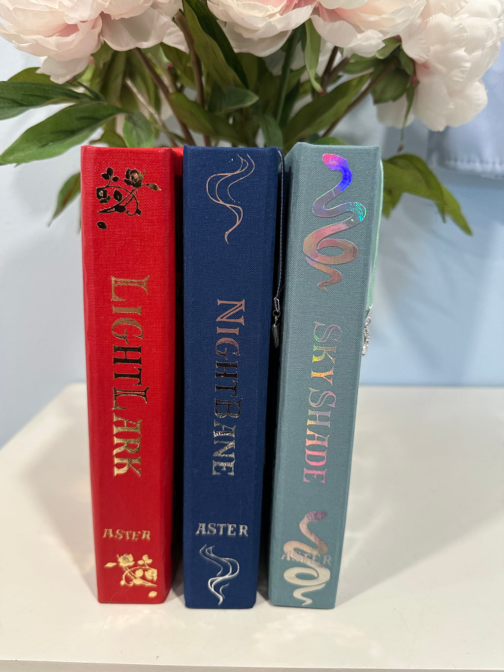 Lightlark, Nightbane, Skyshade Rebind | Romantasy | Custom Books | Special Edition Rebind | Rebound Book | Tiktok Book Binder | BookTok