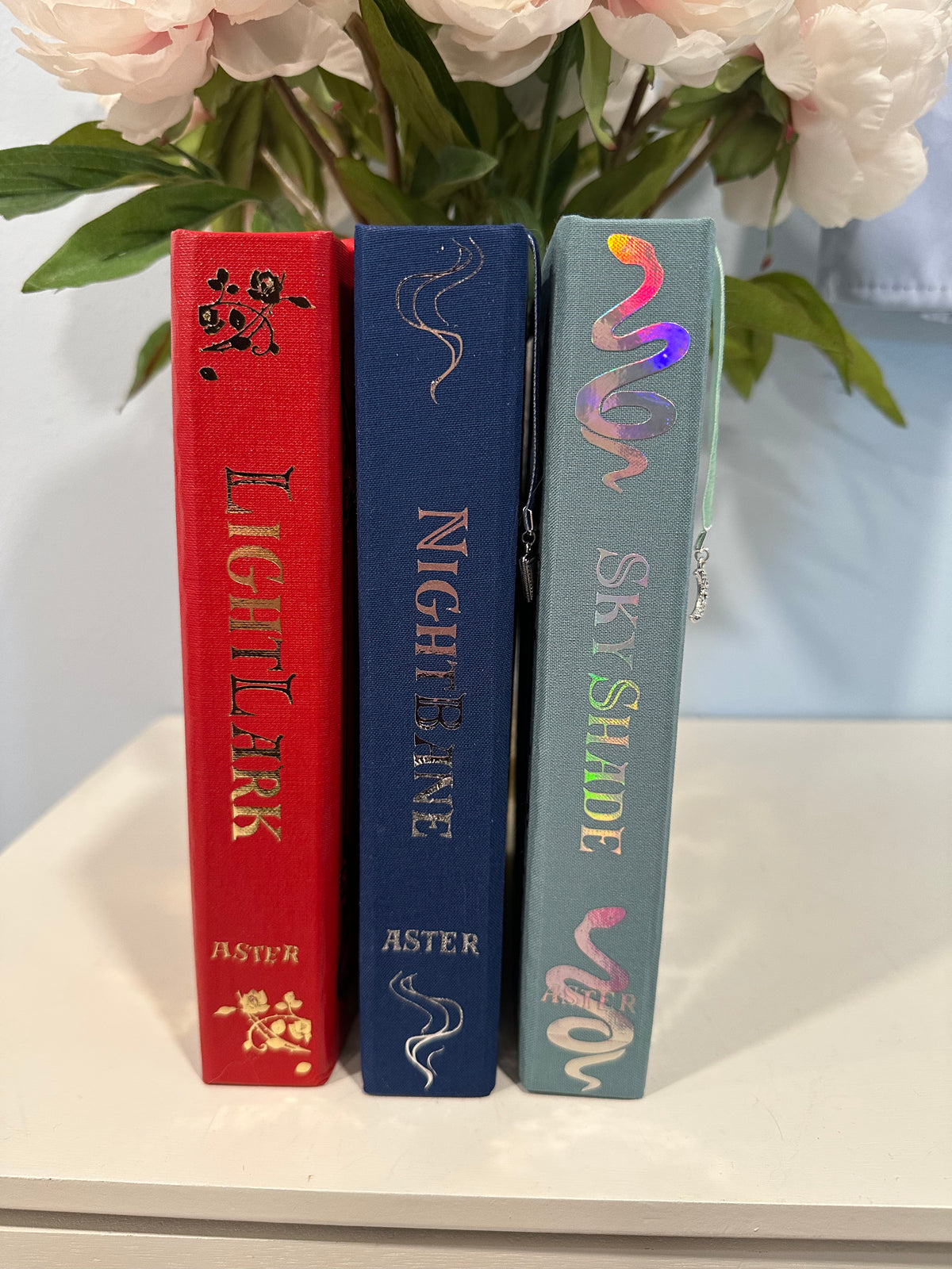 Lightlark, Nightbane, Skyshade Rebind | Romantasy | Custom Books | Special Edition Rebind | Rebound Book | Tiktok Book Binder | BookTok