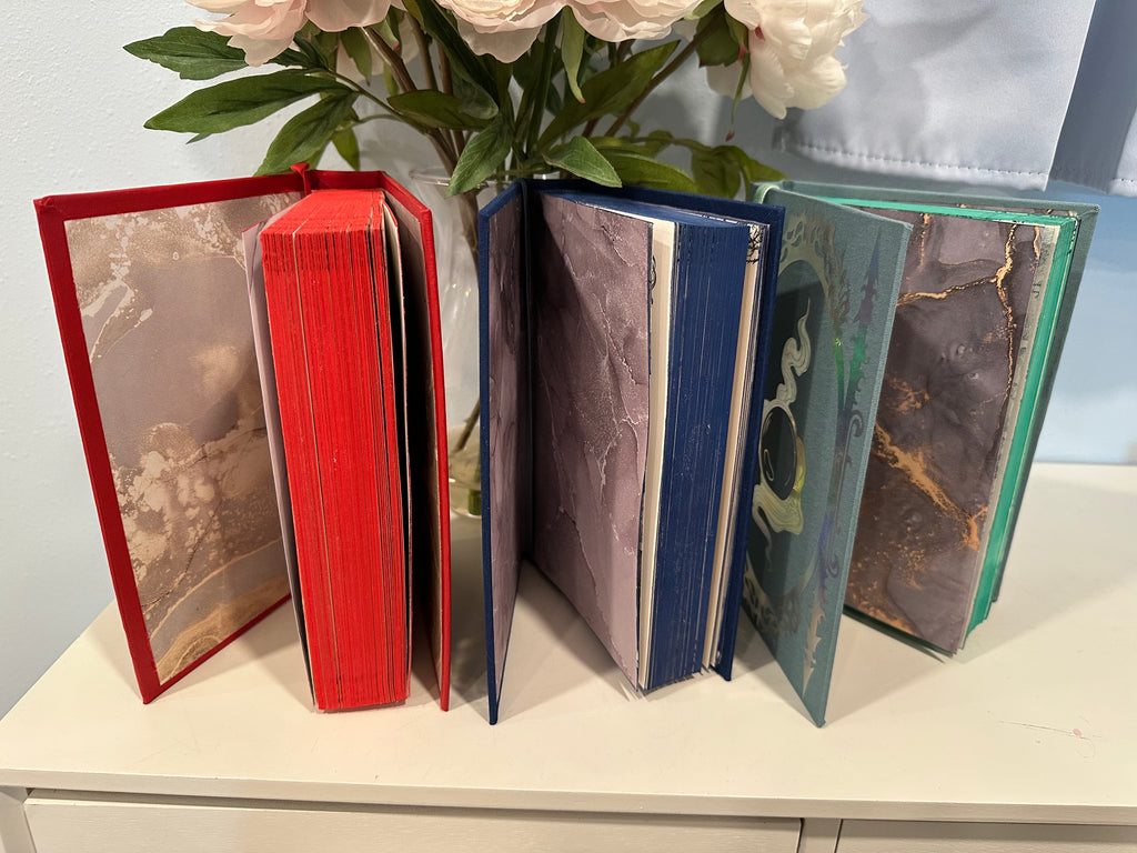 Lightlark, Nightbane, Skyshade Rebind | Romantasy | Custom Books | Special Edition Rebind | Rebound Book | Tiktok Book Binder | BookTok