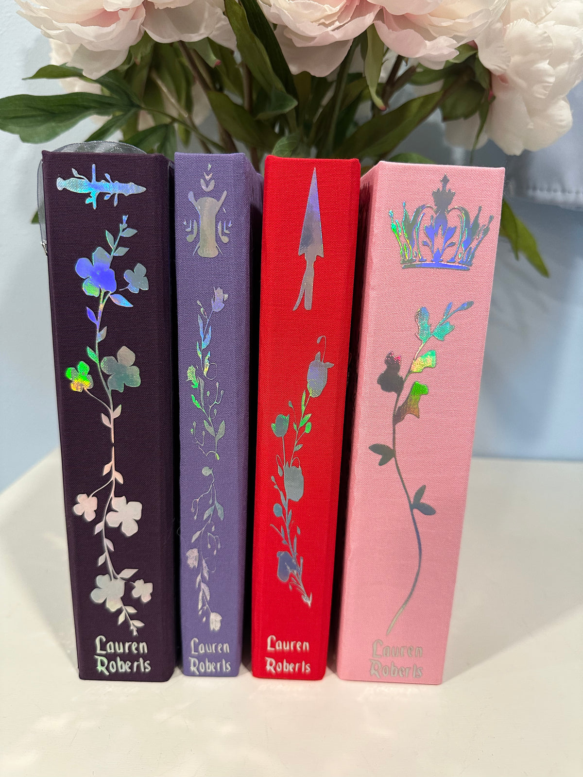 Powerless Trilogy + Powerful | Paedyn & Kai | Romantasy | Custom Books | Special Edition Rebind | Rebound Book | Tiktok Book Binder | BookTok