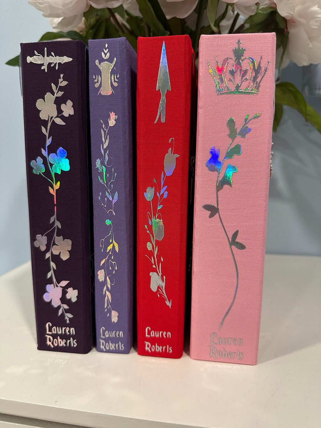 Powerless Trilogy + Powerful | Paedyn & Kai | Romantasy | Custom Books | Special Edition Rebind | Rebound Book | Tiktok Book Binder | BookTok