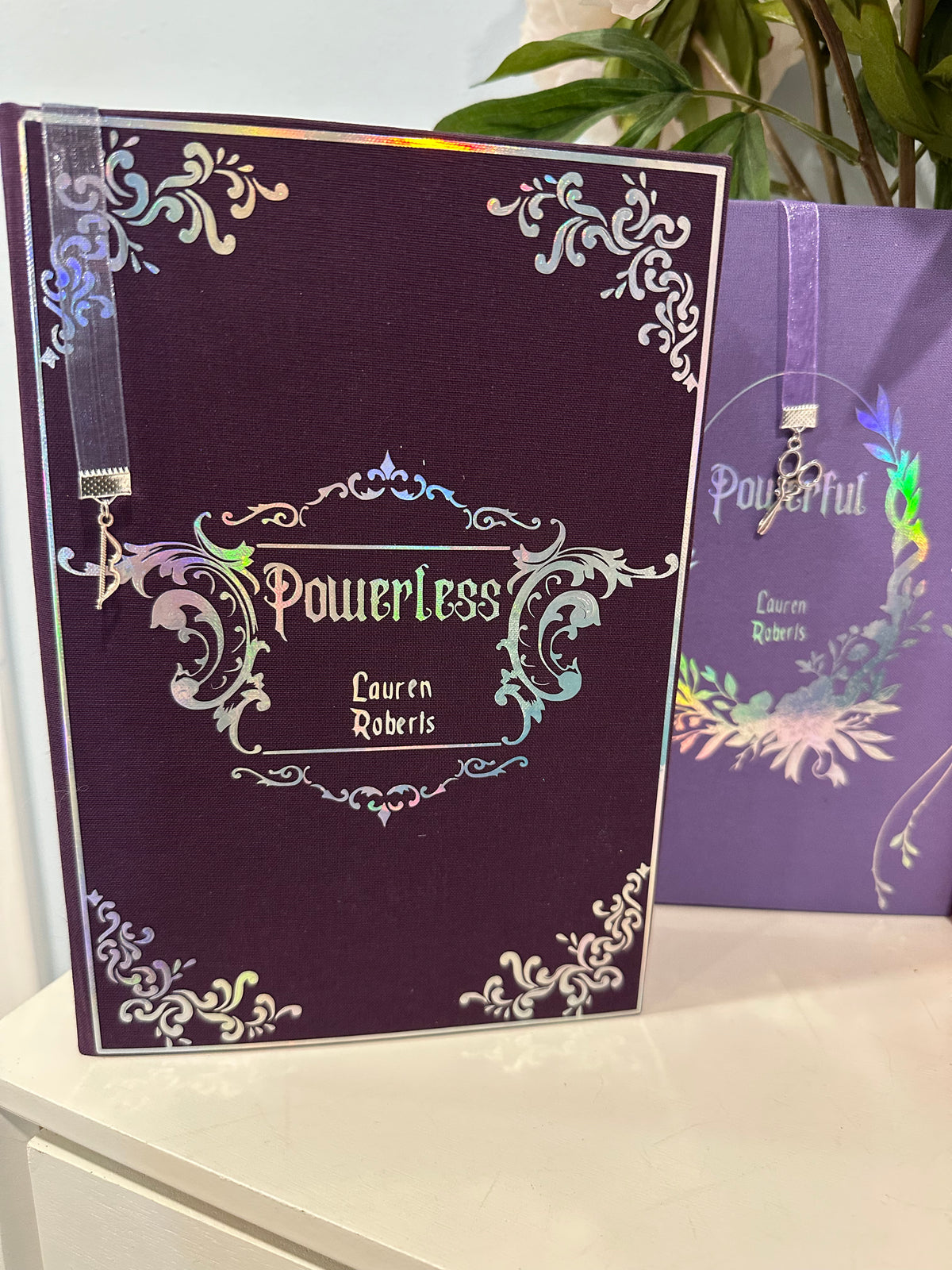 Powerless Trilogy + Powerful | Paedyn & Kai | Romantasy | Custom Books | Special Edition Rebind | Rebound Book | Tiktok Book Binder | BookTok