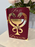 Kiss of the Basilisk | Split or Swallow | Spicy Romantasy | Custom Books | Special Edition Rebind | Rebound Book | Tiktok Book Binder |