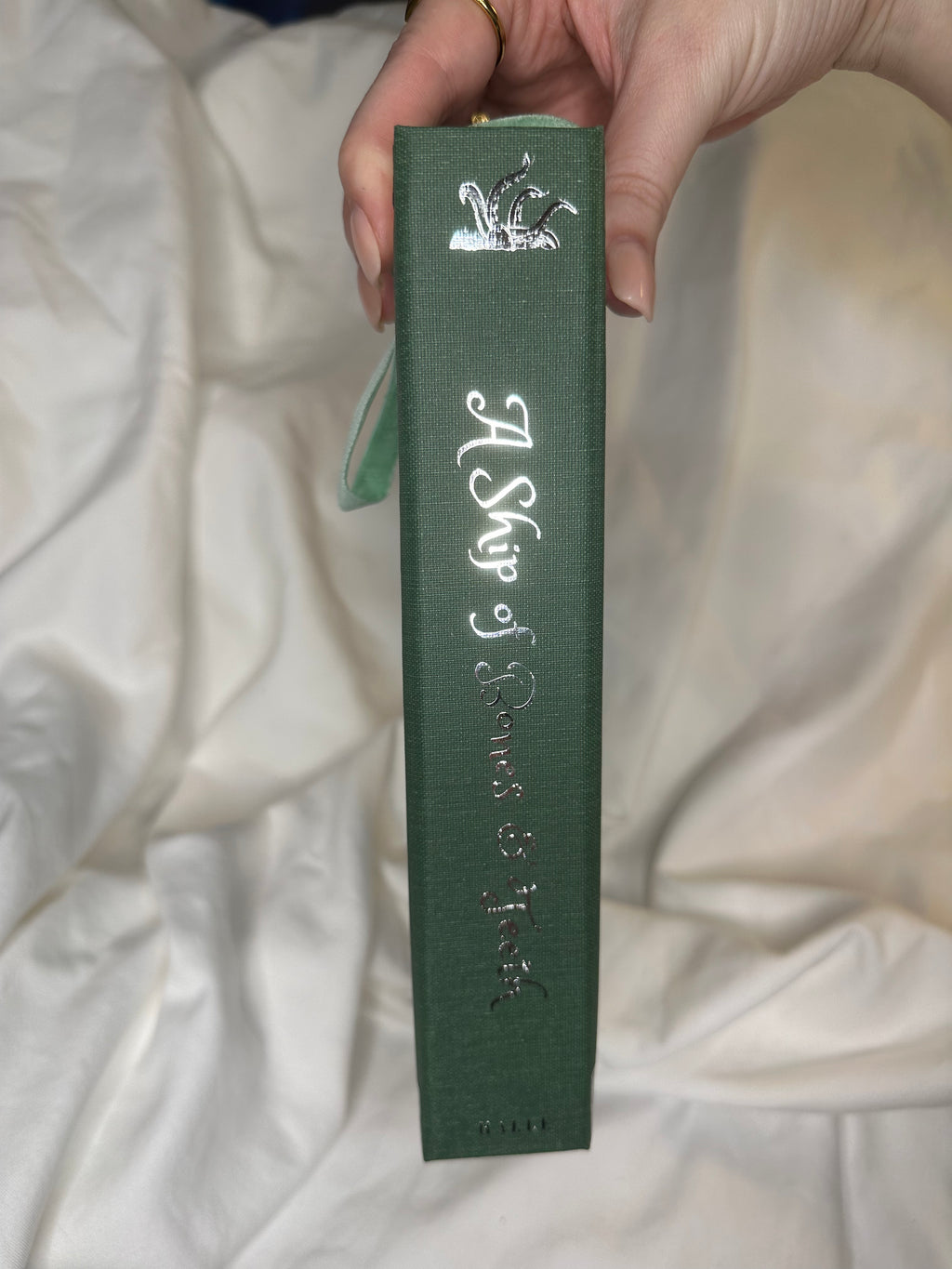 A Ship of Bones & Teeth Rebind | Custom Books | Special Edition Rebind | Rebound Book | Tiktok Book Binder