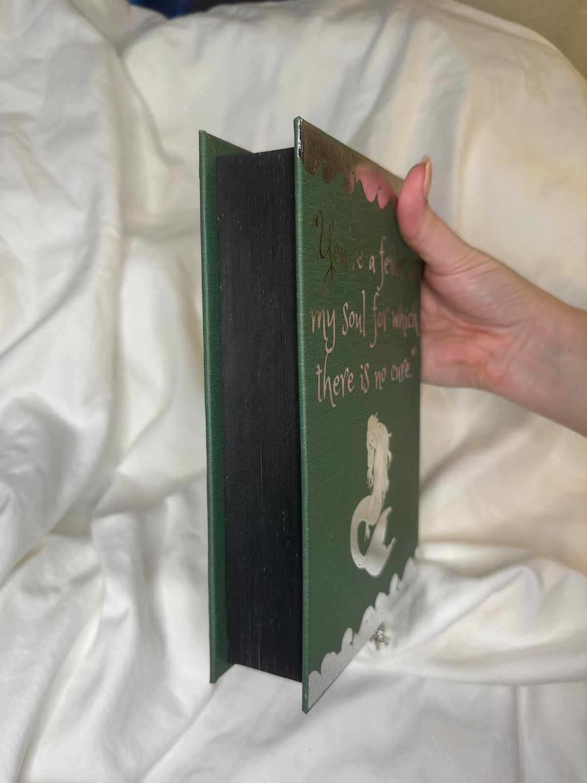 A Ship of Bones & Teeth Rebind | Custom Books | Special Edition Rebind | Rebound Book | Tiktok Book Binder