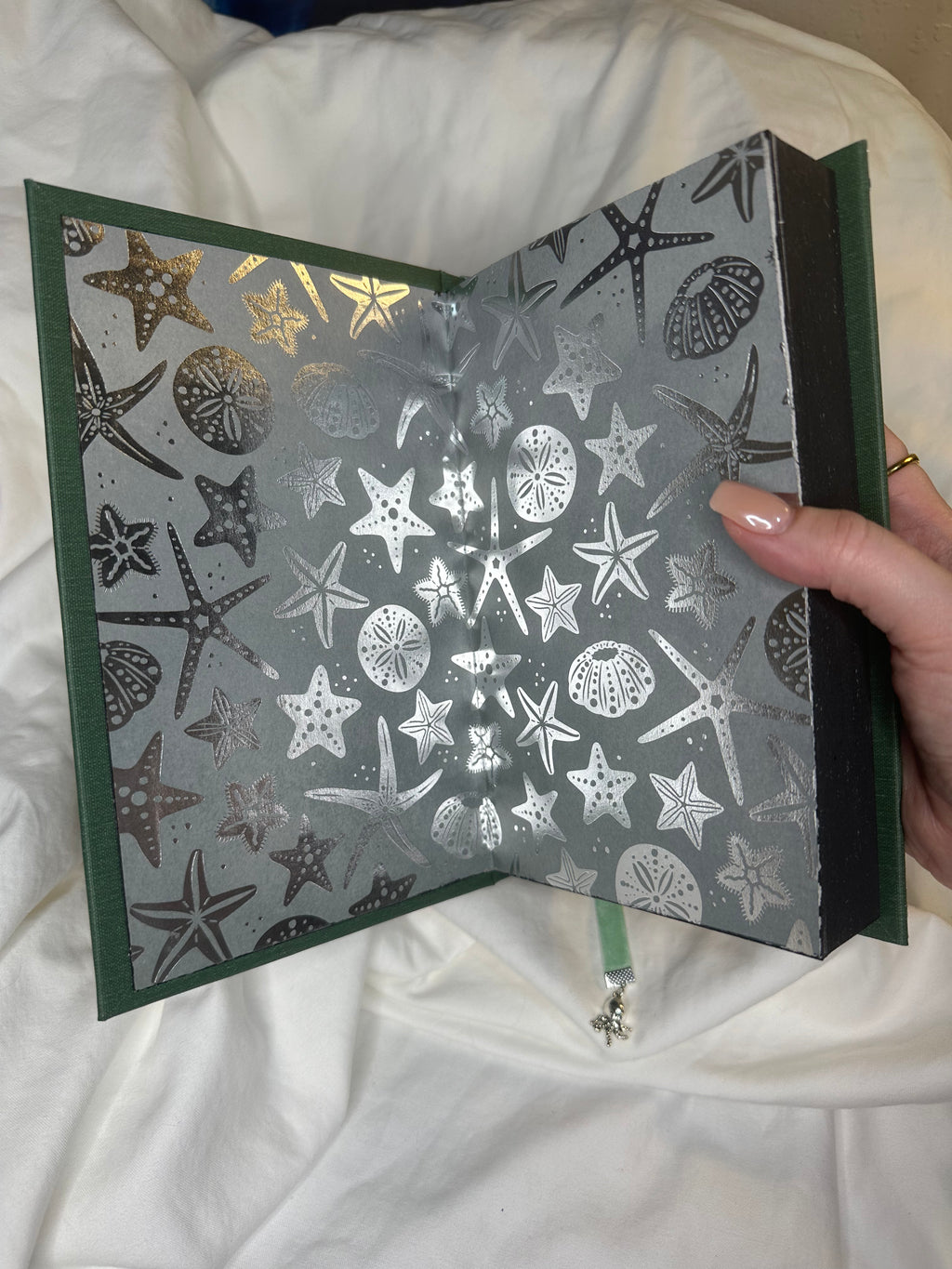 A Ship of Bones & Teeth Rebind | Custom Books | Special Edition Rebind | Rebound Book | Tiktok Book Binder