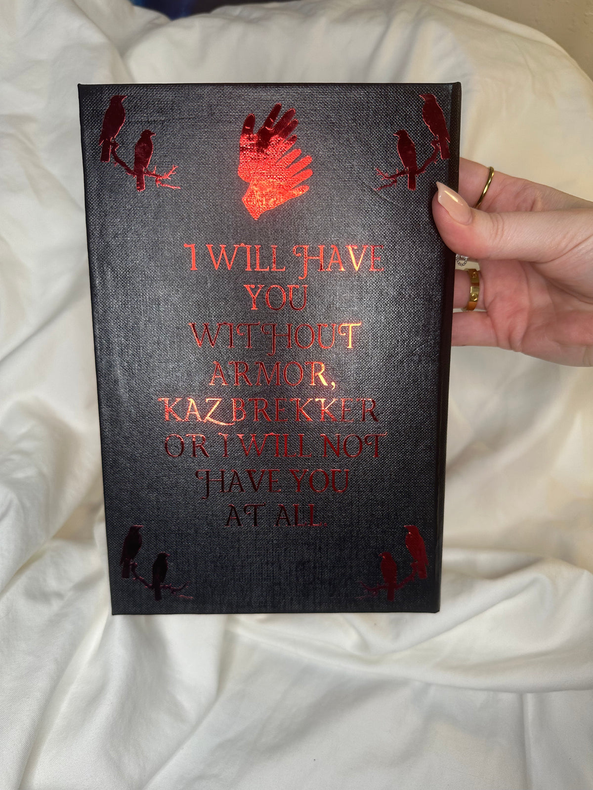 Six of Crows Rebind | Custom Books | Special Edition Rebind | Rebound Book | Tiktok Book Binder
