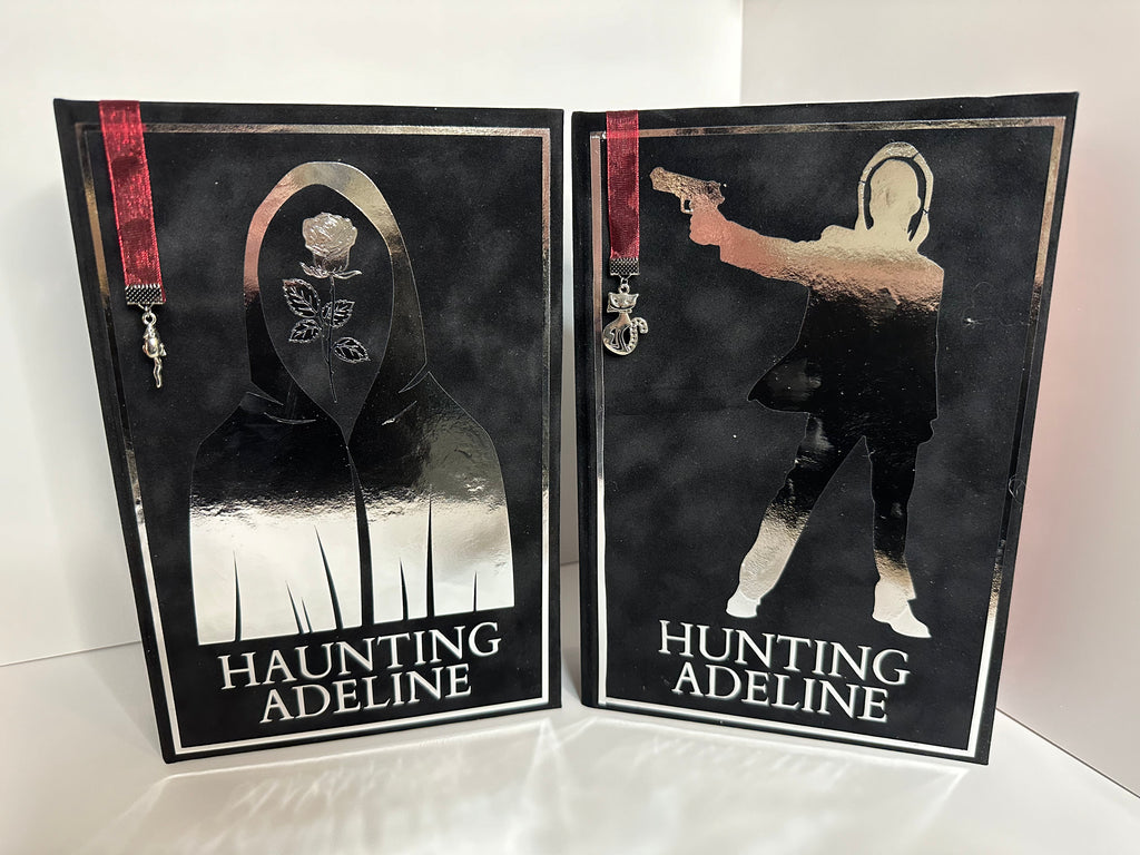 Haunting Adeline and Hunting Adeline Duology Rebind | H.D. Carlton |  Custom Books | Special Edition Rebind | Rebound Book | Tiktok Book Binder