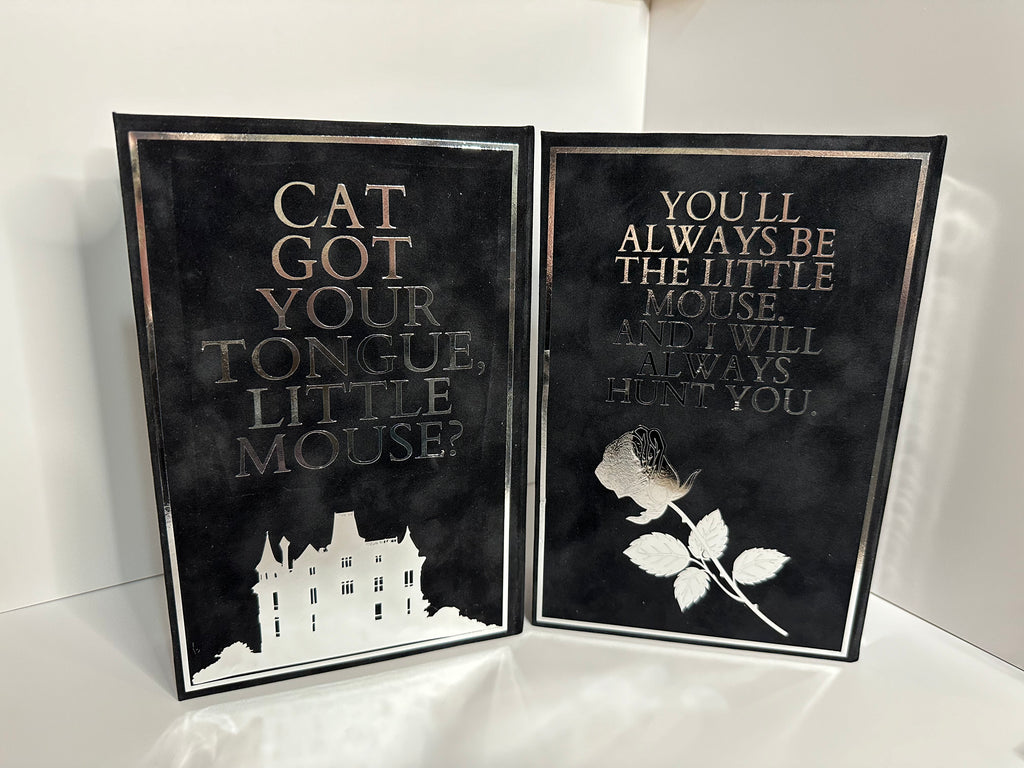 Haunting Adeline and Hunting Adeline Duology Rebind | H.D. Carlton |  Custom Books | Special Edition Rebind | Rebound Book | Tiktok Book Binder