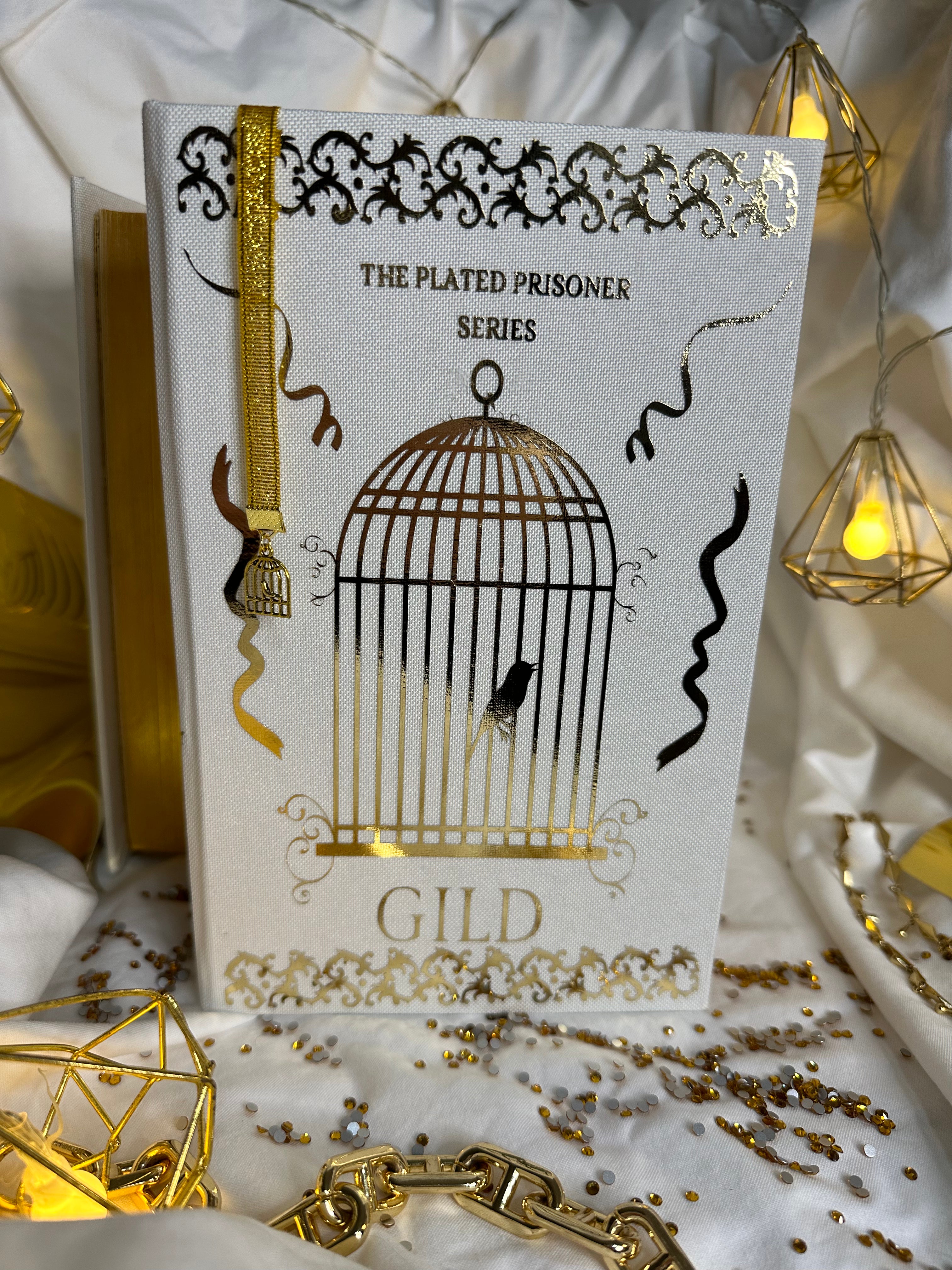 The Plated Prisoner Series | Gild, Glint, Gleam, Glow, Gold, Goldfinch | Raven Kennedy | Book Bind | Rebound Special Editions | Rebind