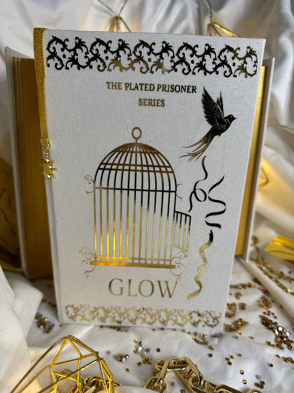 The Plated Prisoner Series | Gild, Glint, Gleam, Glow, Gold, Goldfinch | Raven Kennedy | Book Bind | Rebound Special Editions | Rebind