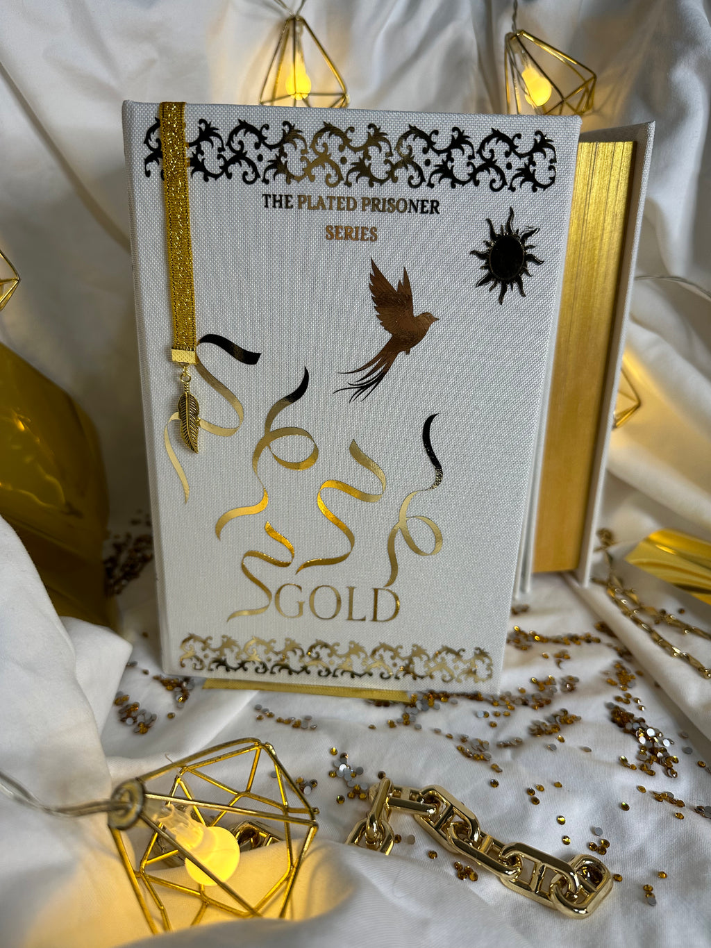 The Plated Prisoner Series | Gild, Glint, Gleam, Glow, Gold, Goldfinch | Raven Kennedy | Book Bind | Rebound Special Editions | Rebind