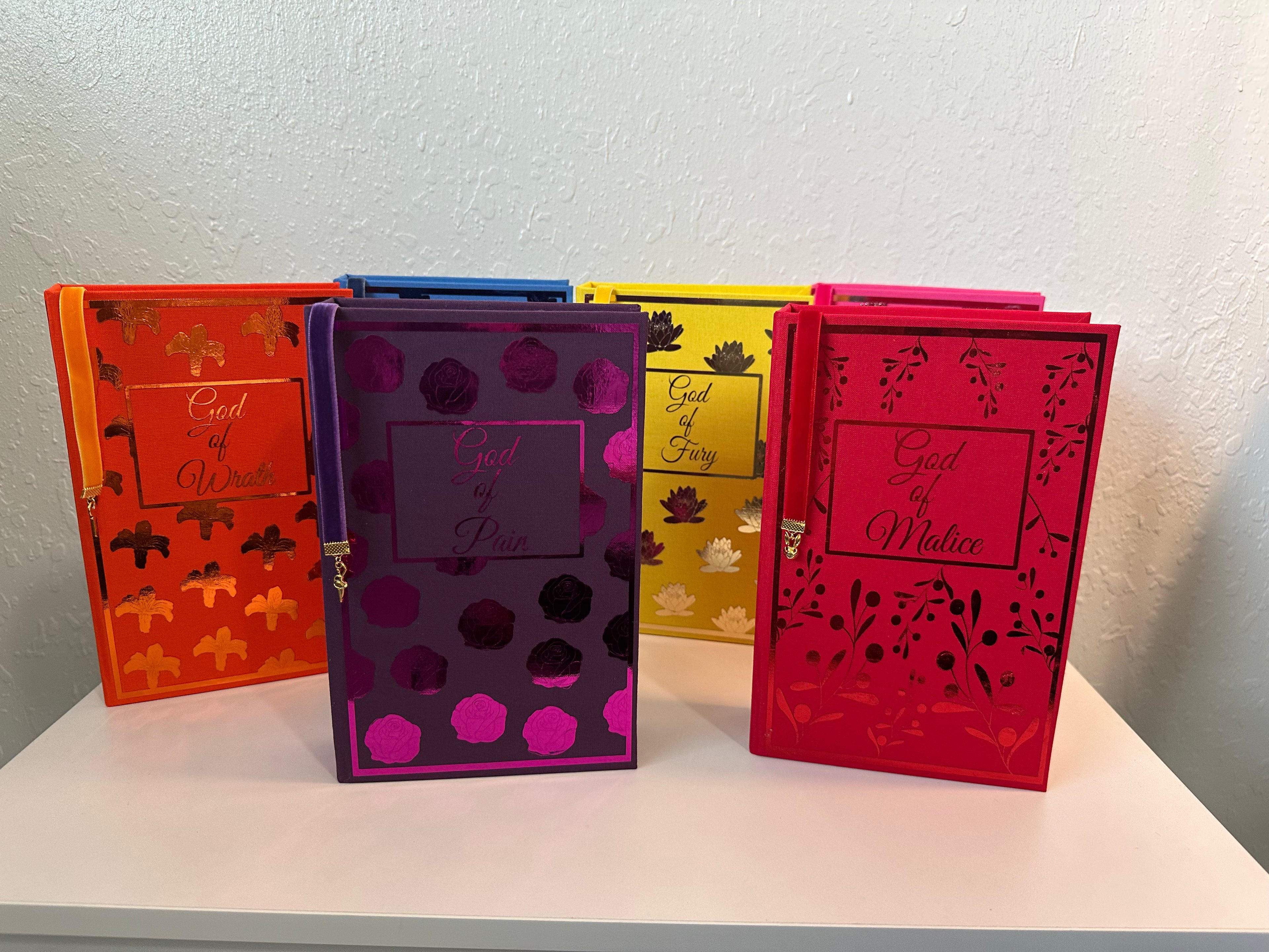 Legacy of Gods Rebind | Full Series Book Bind | Rina Kent Book Binding | Custom Books | Dark Romance Special Edition Books | BookTok Binder