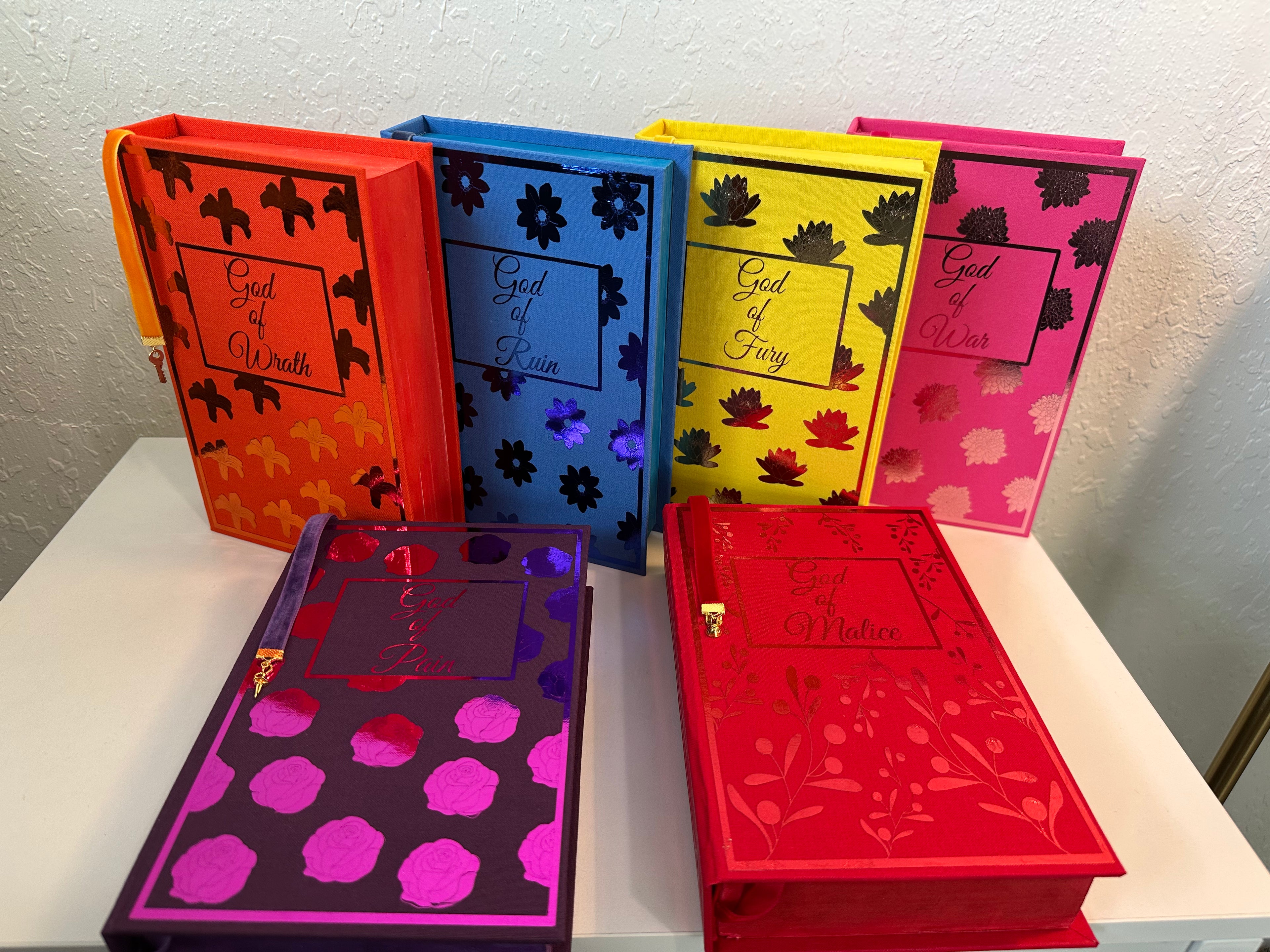 Legacy of Gods Rebind | Full Series Book Bind | Rina Kent Book Binding | Custom Books | Dark Romance Special Edition Books | BookTok Binder