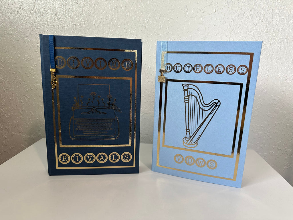 Divine Rivals Rebind | Rebecca Ross | YA Romantasy | Custom Book Binding | Special Edition Book | Handmade Book | Tiktok Book Binder