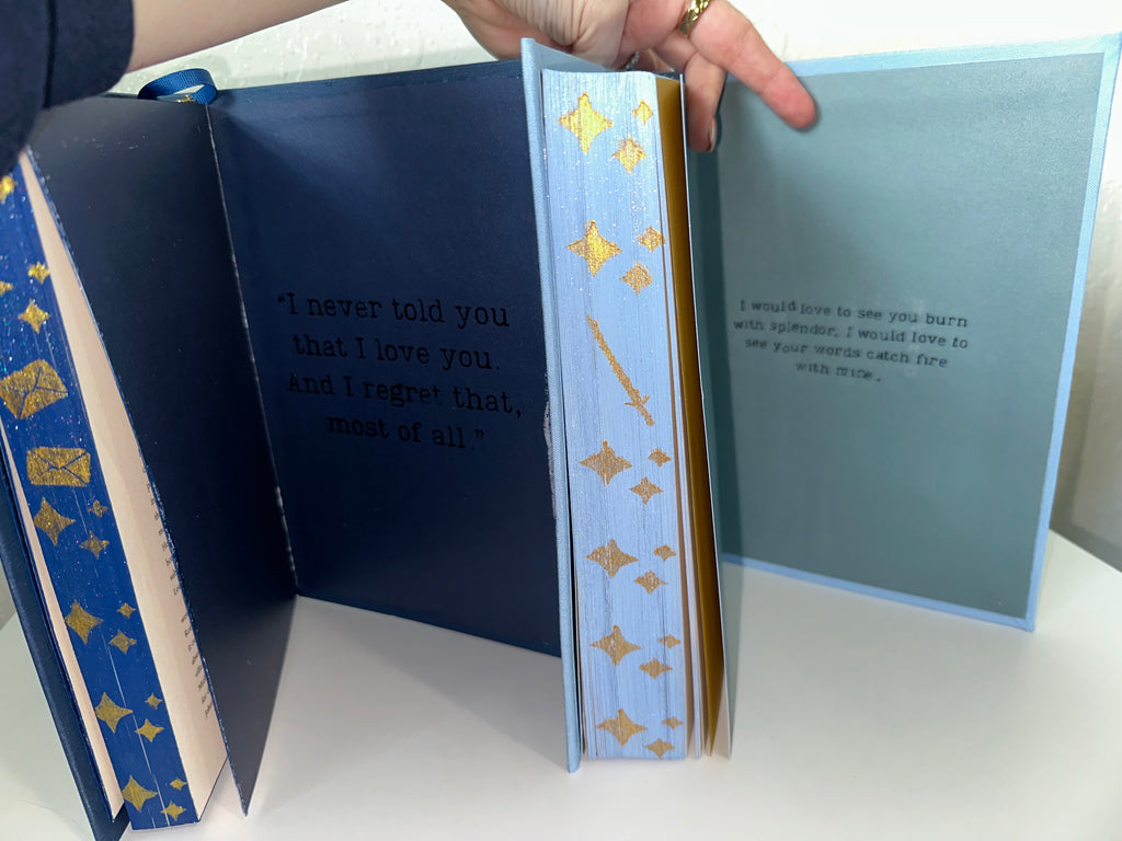 Divine Rivals Rebind | Rebecca Ross | YA Romantasy | Custom Book Binding | Special Edition Book | Handmade Book | Tiktok Book Binder