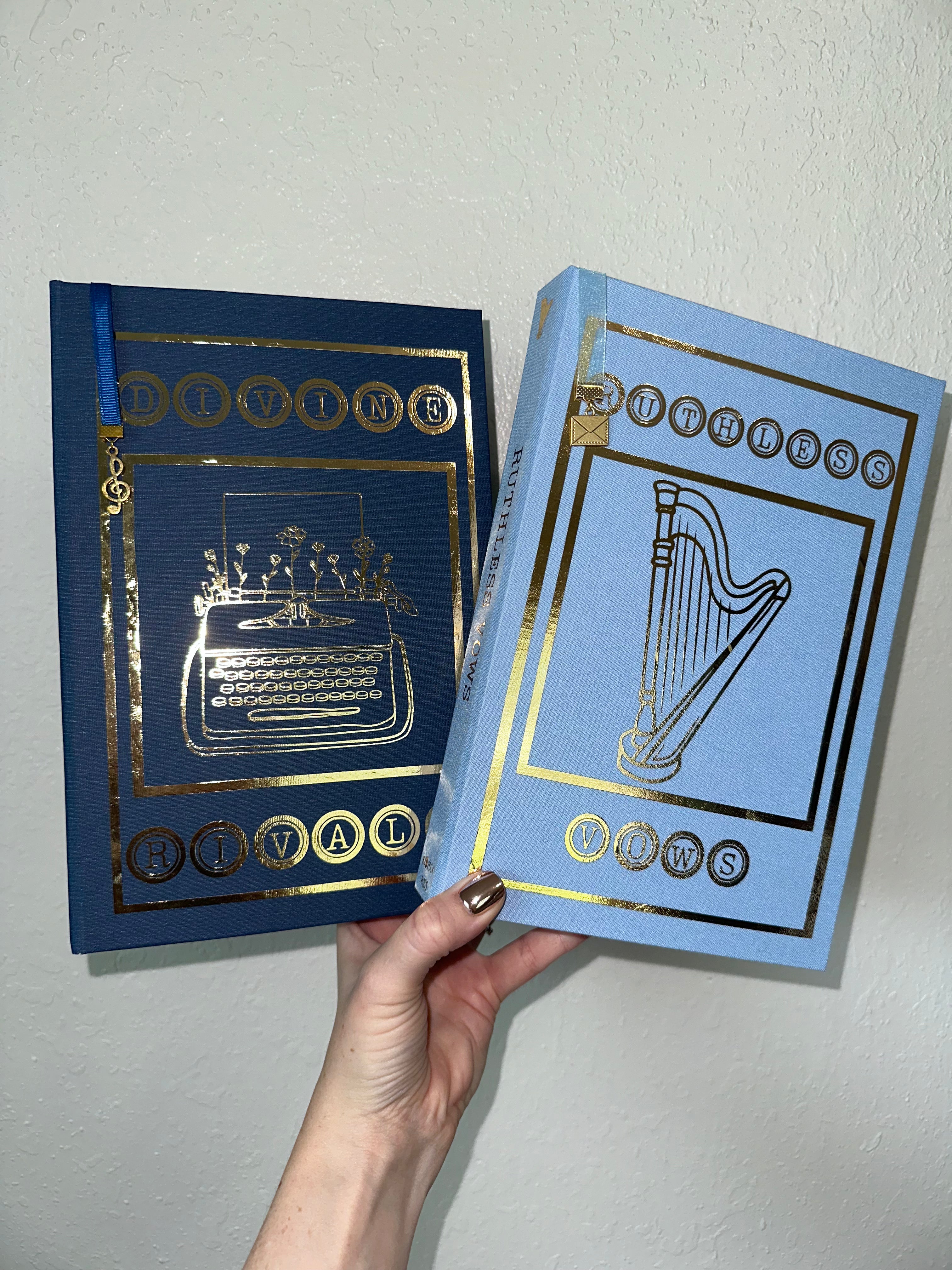 Divine Rivals Rebind | Rebecca Ross | YA Romantasy | Custom Book Binding | Special Edition Book | Handmade Book | Tiktok Book Binder