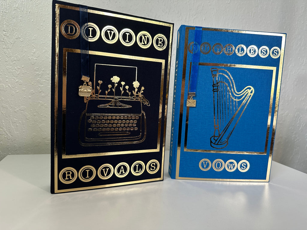 Divine Rivals & Ruthless Vows Rebind | Rebecca Ross | Custom Books | Special Edition Rebind | Rebound Book | Tiktok Book Binder | BookTok
