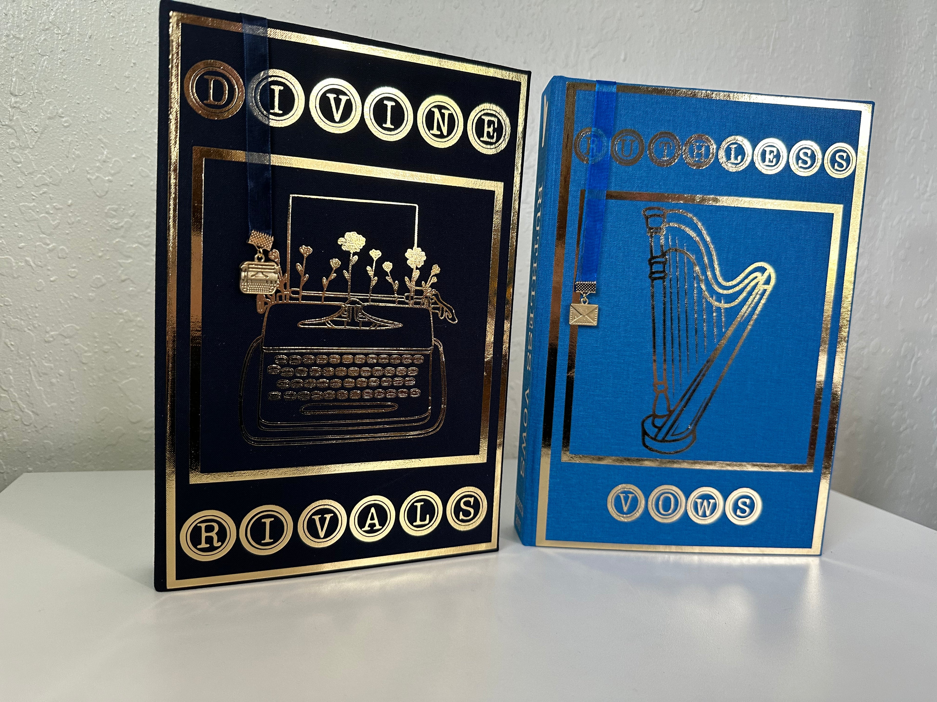Divine Rivals & Ruthless Vows Rebind | Rebecca Ross | Custom Books | Special Edition Rebind | Rebound Book | Tiktok Book Binder | BookTok