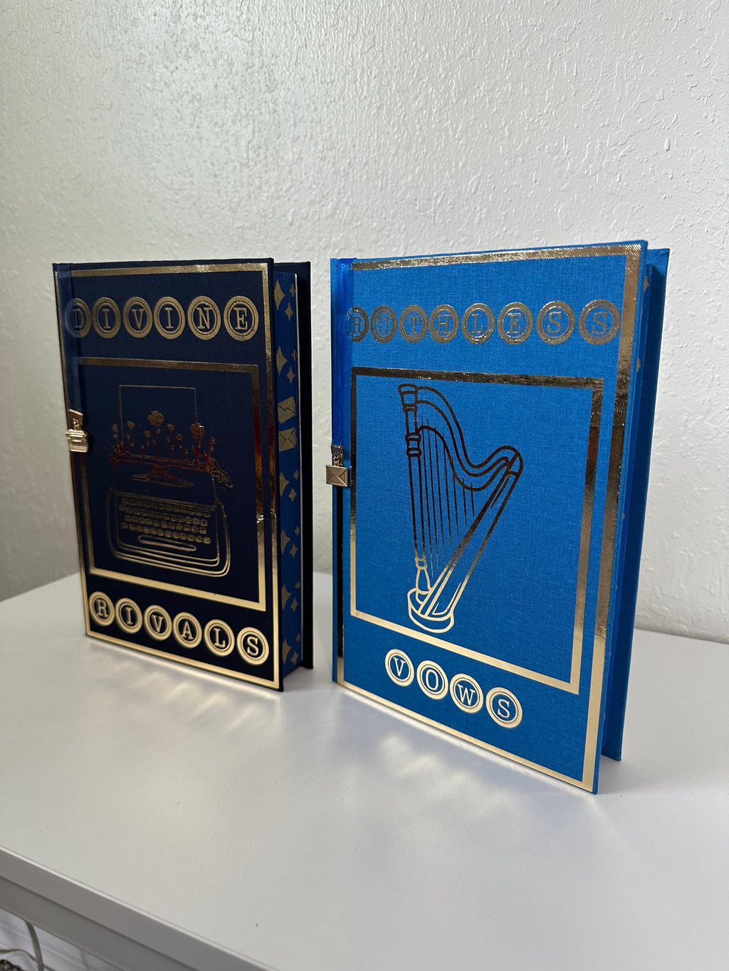 Divine Rivals & Ruthless Vows Rebind | Rebecca Ross | Custom Books | Special Edition Rebind | Rebound Book | Tiktok Book Binder | BookTok