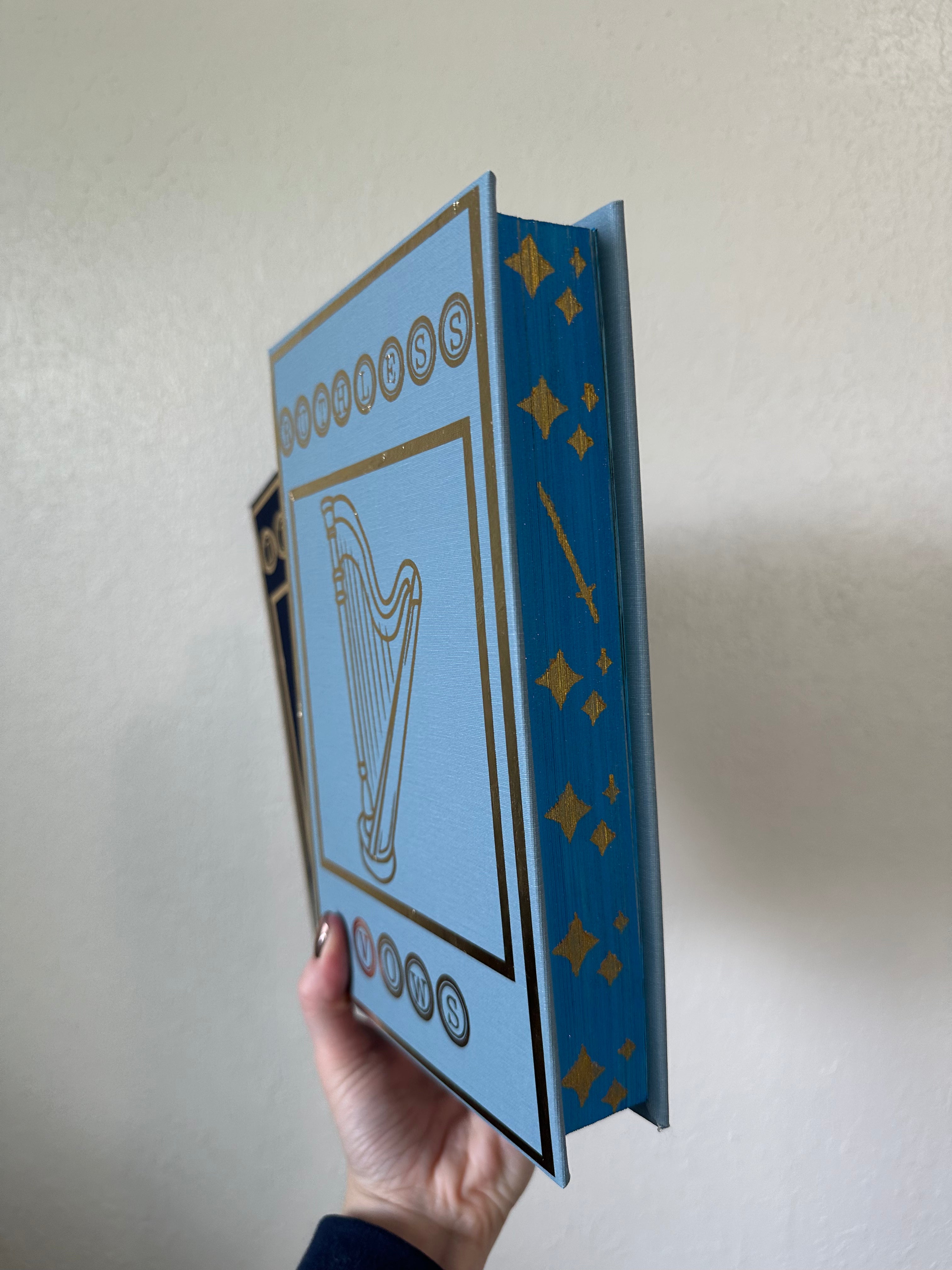 Divine Rivals Rebind | Rebecca Ross | YA Romantasy | Custom Book Binding | Special Edition Book | Handmade Book | Tiktok Book Binder
