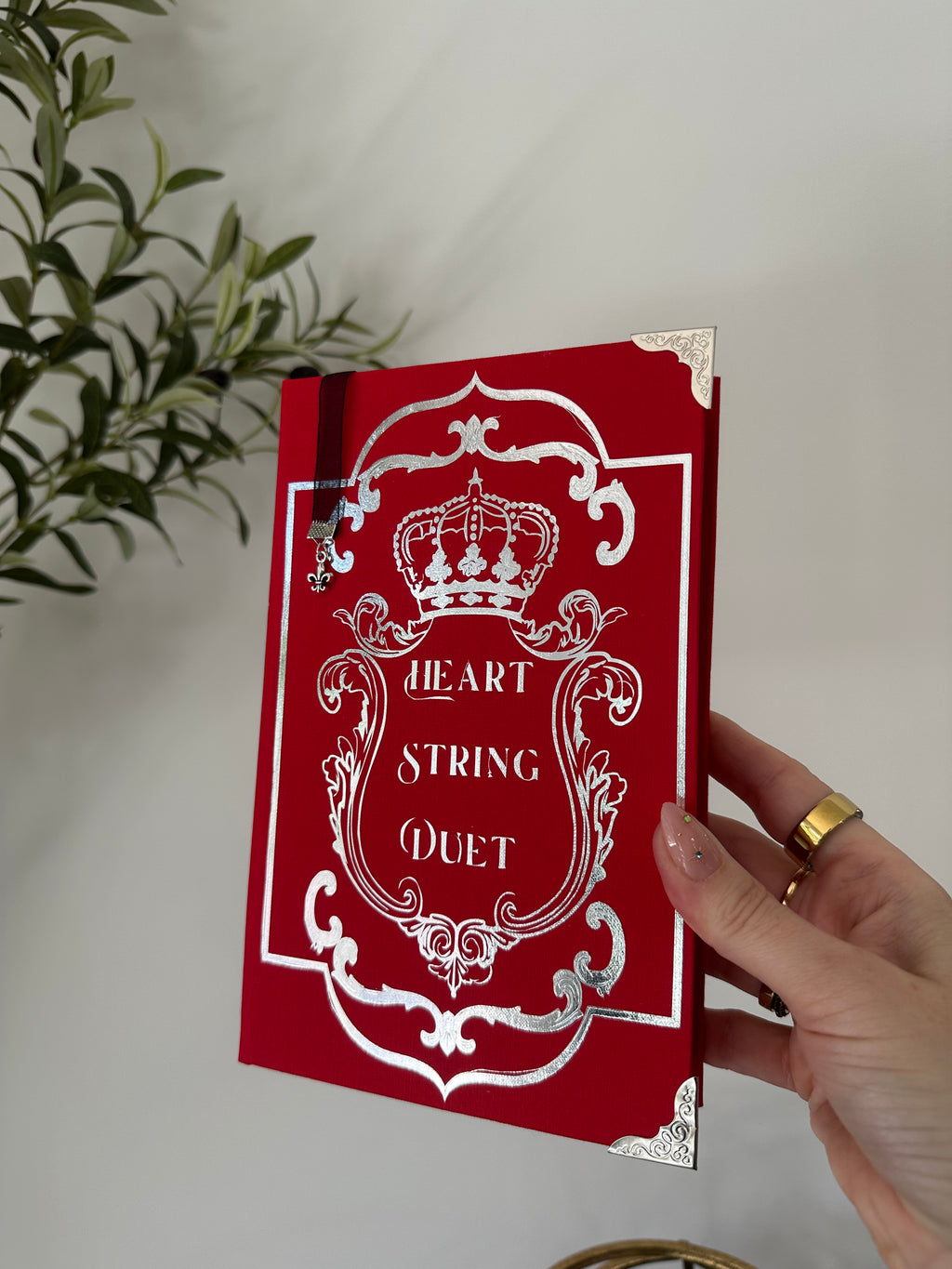 The Hearstring Duet | Liv Zander | Crown Me Dead | Crown Me Yours | Dark Romance | Special Edition | Handmade Book