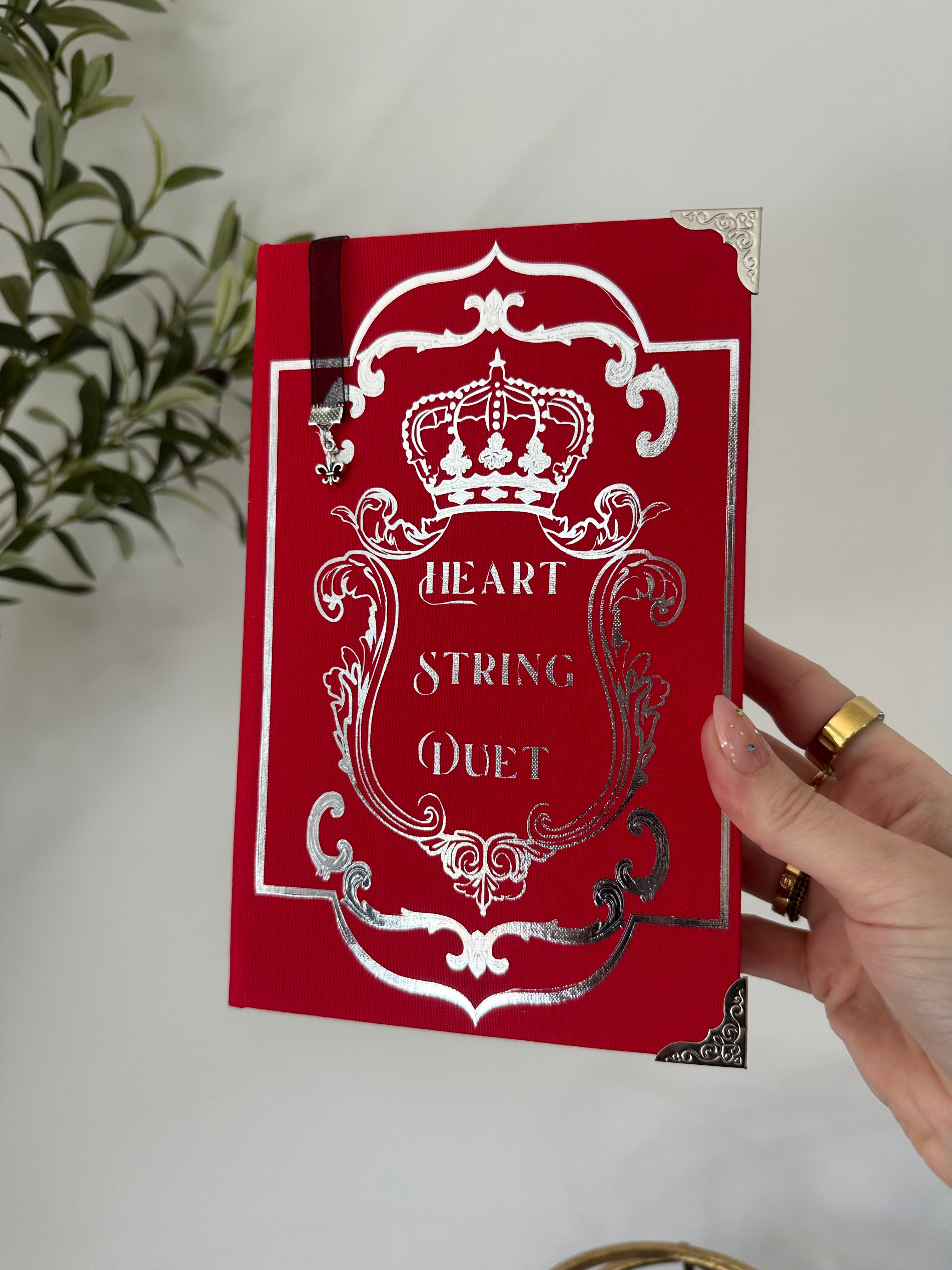 The Hearstring Duet | Liv Zander | Crown Me Dead | Crown Me Yours | Dark Romance | Special Edition | Handmade Book