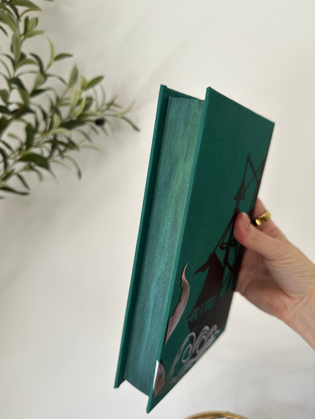 Bloody Black | Rhiannon Hargadon | HAND SIGNED | Pirate Romantasy  | Custom Books | Special Edition Rebind | Rebound Book | Tiktok Book Binder |