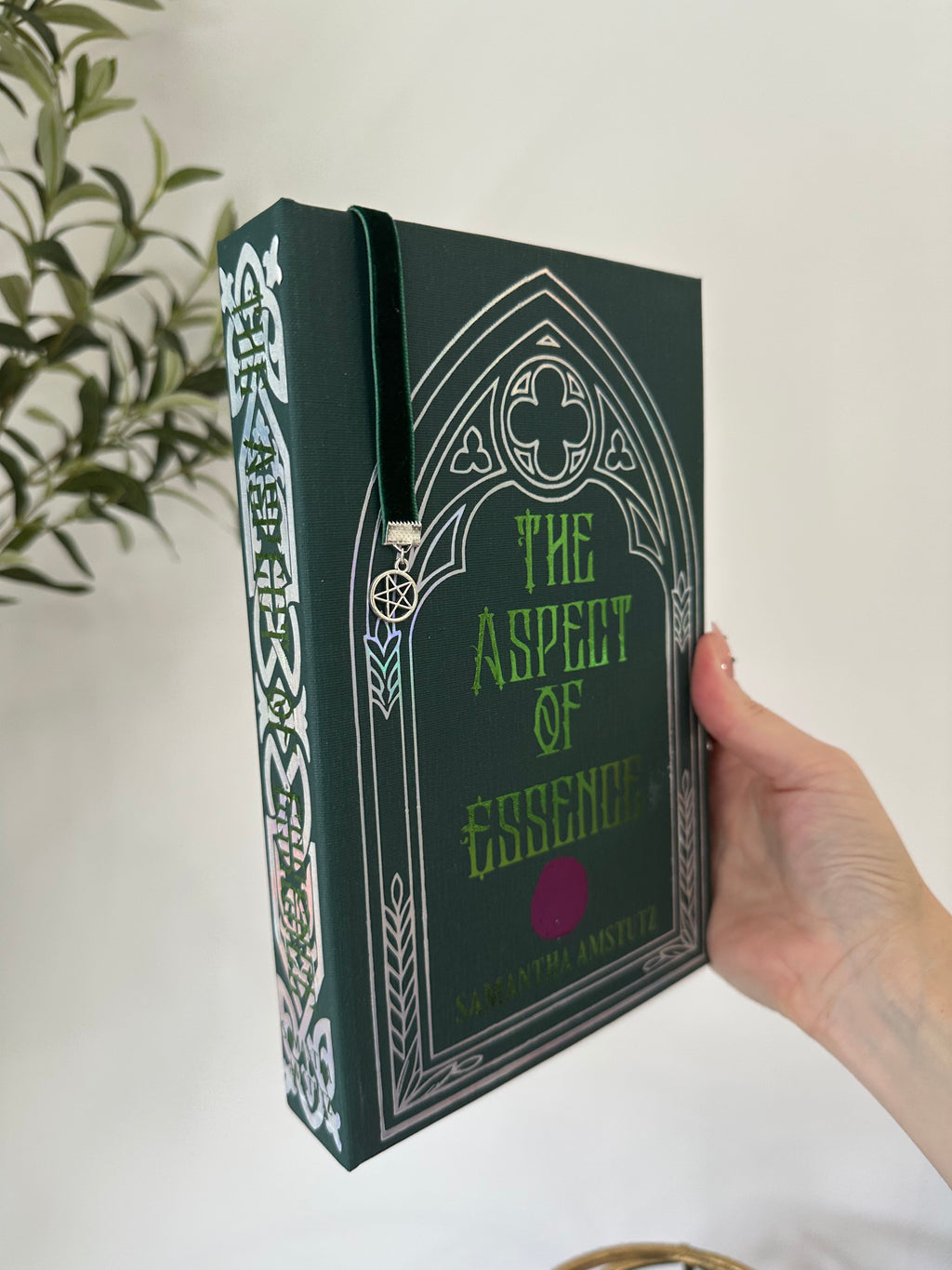 The Aspect of Essence | Samantha Amstutz | Romantasy  | Custom Books | Special Edition Rebind | Rebound Book | Tiktok Book Binder | BookTok