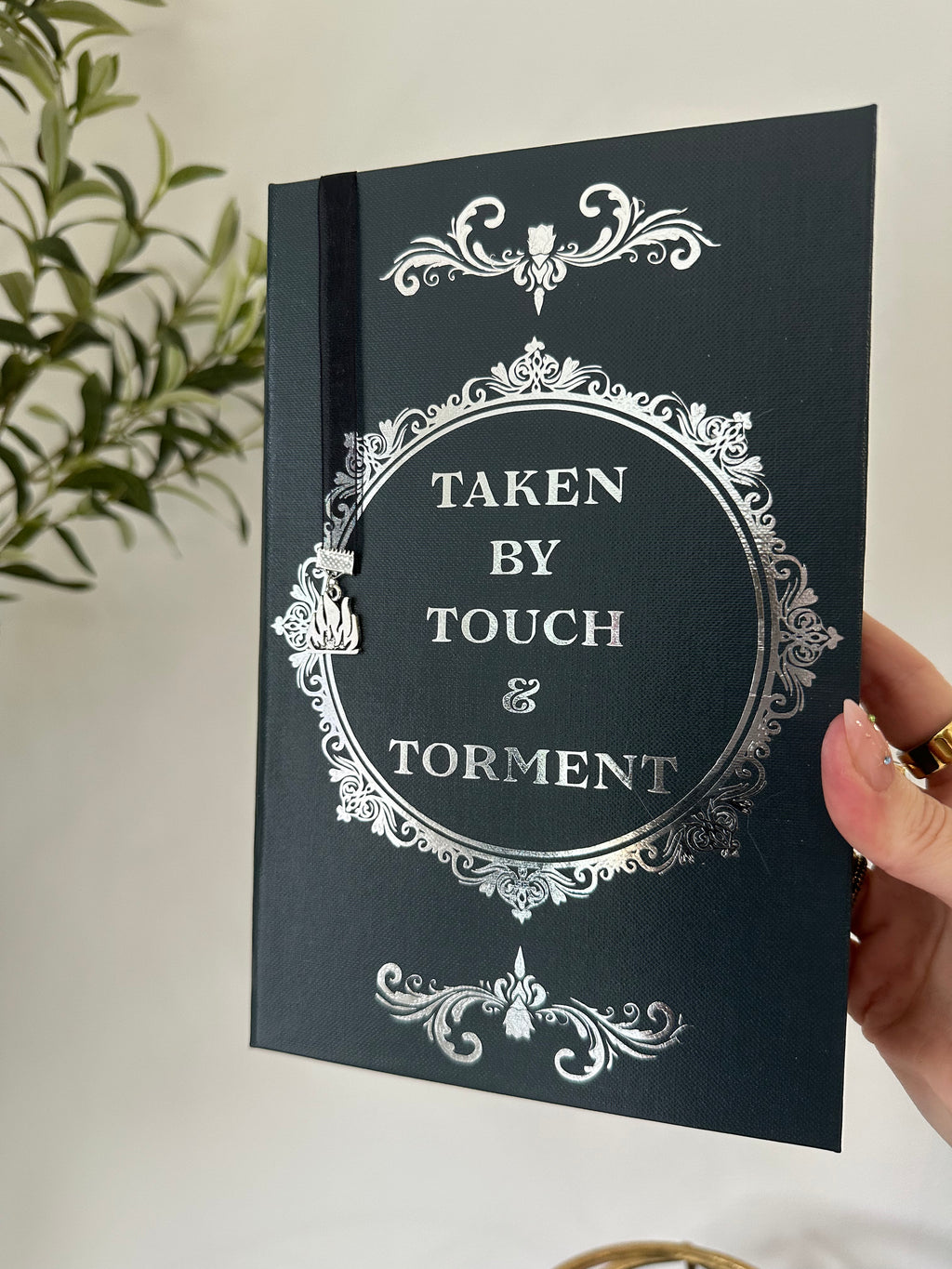 Taken by Touch & Torment | Maggie Sunseri | Dark Obsession Duet | Dark Romantasy | Custom Books | Special Edition Rebind | Rebound Book | Tiktok Book Binder | BookTok