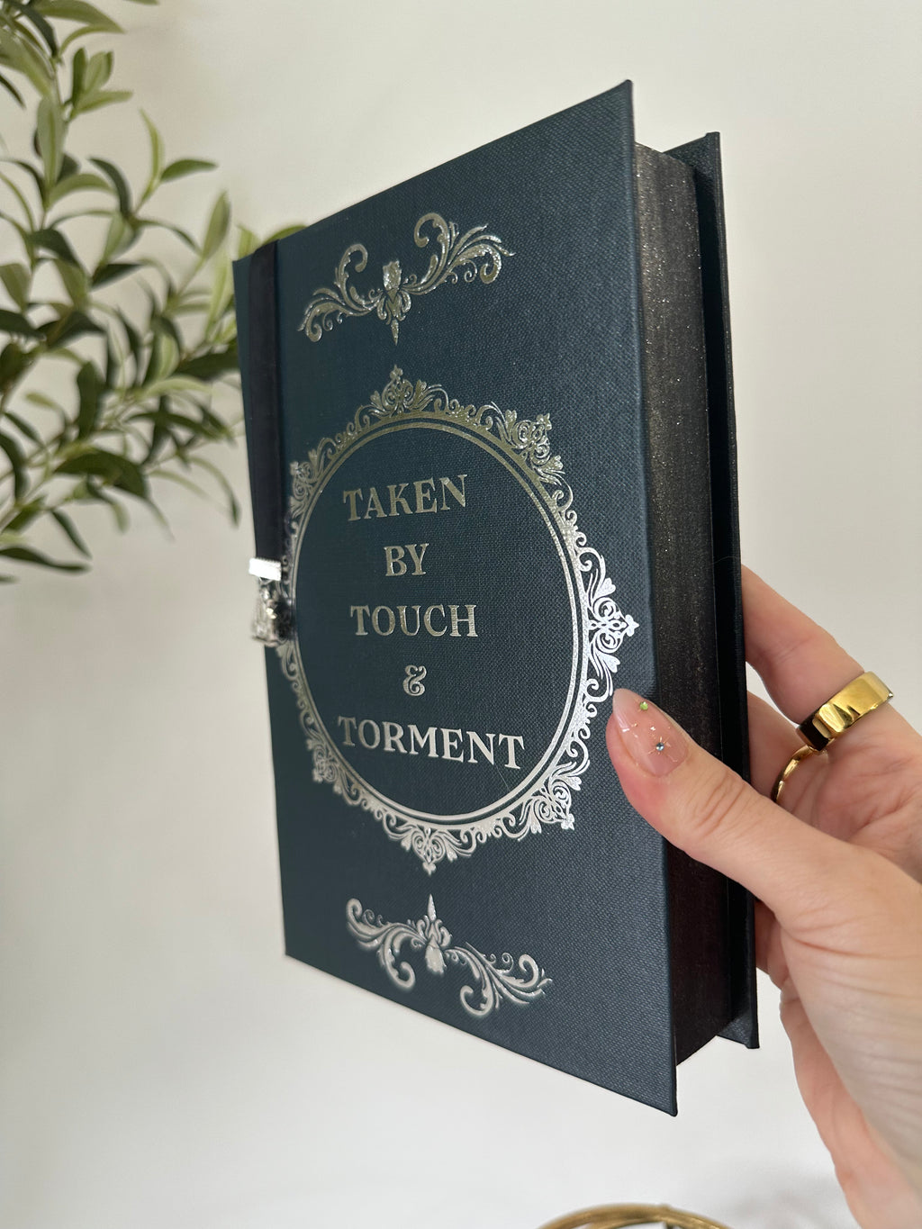 Taken by Touch & Torment | Maggie Sunseri | Dark Obsession Duet | Dark Romantasy | Custom Books | Special Edition Rebind | Rebound Book | Tiktok Book Binder | BookTok