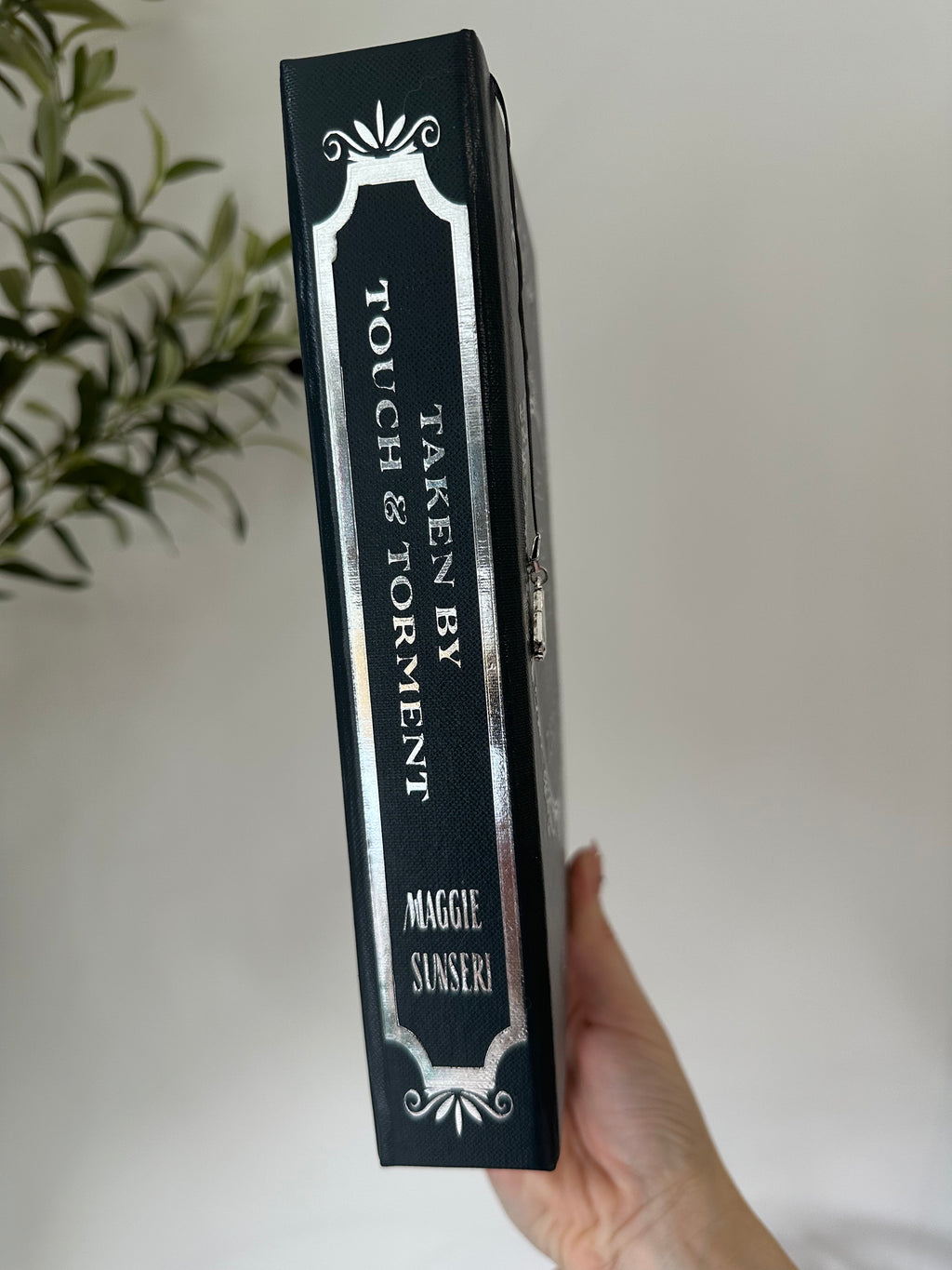 Taken by Touch & Torment | Maggie Sunseri | Dark Obsession Duet | Dark Romantasy | Custom Books | Special Edition Rebind | Rebound Book | Tiktok Book Binder | BookTok