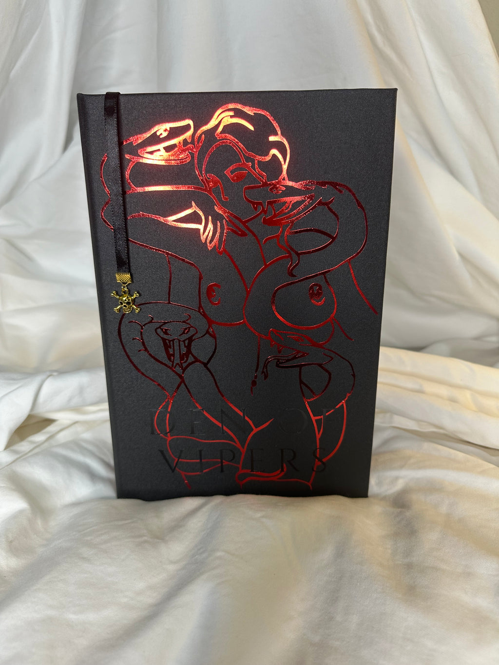Den of Vipers Rebind | Custom Book | Tiktok Book Binder | Dark Romance Books