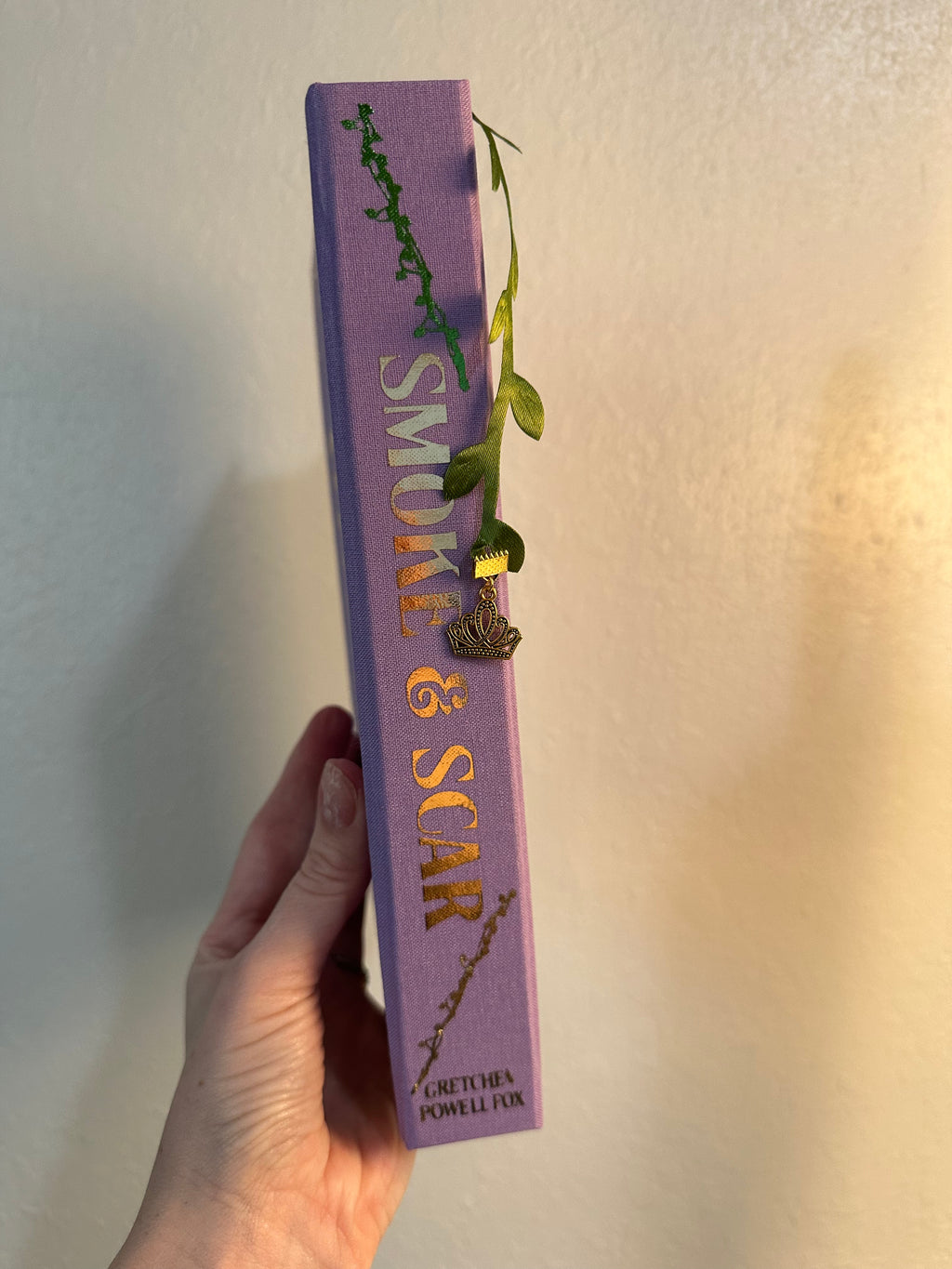 Smoke & Scar | Shattered Crown Trilogy | Gretchen Powell Fox | Romantasy Rebind | Special Edition | Handmade Book